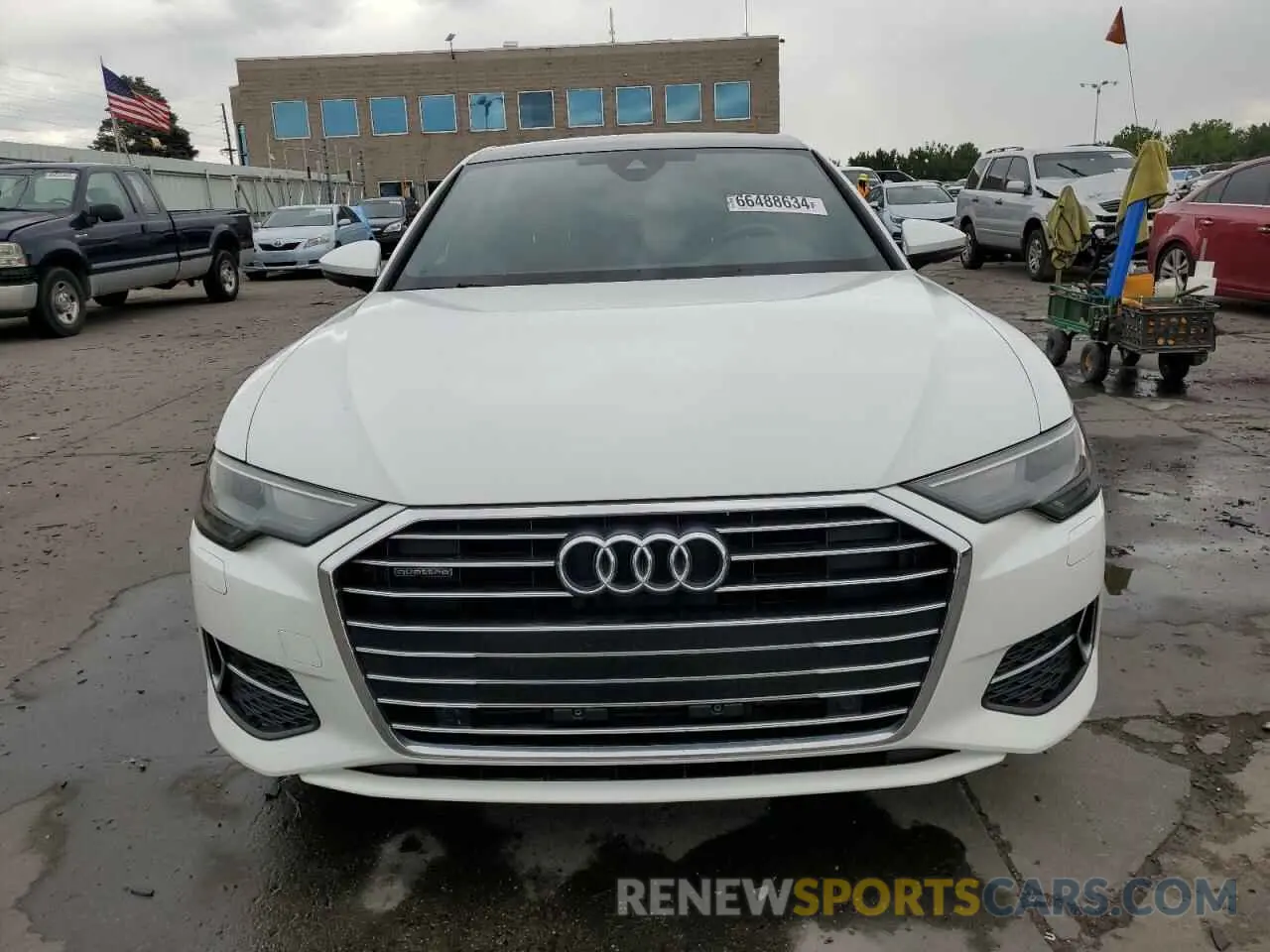 5 fotografías del automóvil dañado WAUD8AF20KN122188 AUDI A6 2019