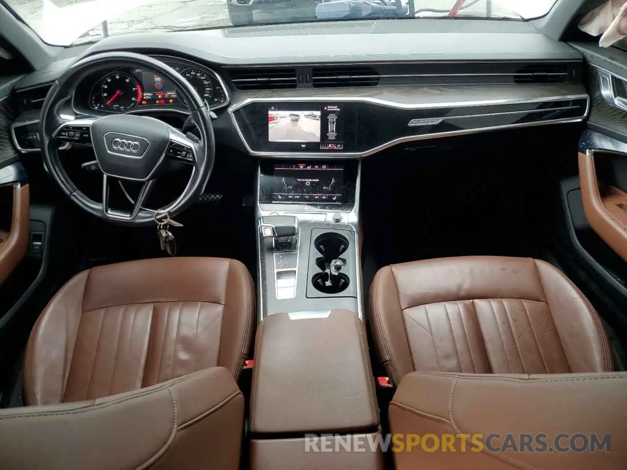 8 fotografías del automóvil dañado WAUD8AF20KN122188 AUDI A6 2019