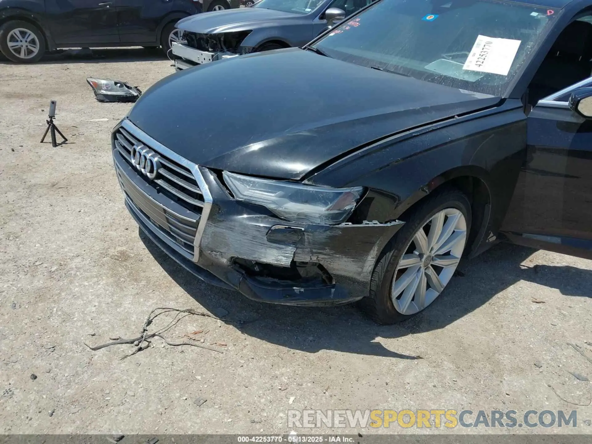 6 fotografías del automóvil dañado WAUD8AF21KN124807 AUDI A6 2019