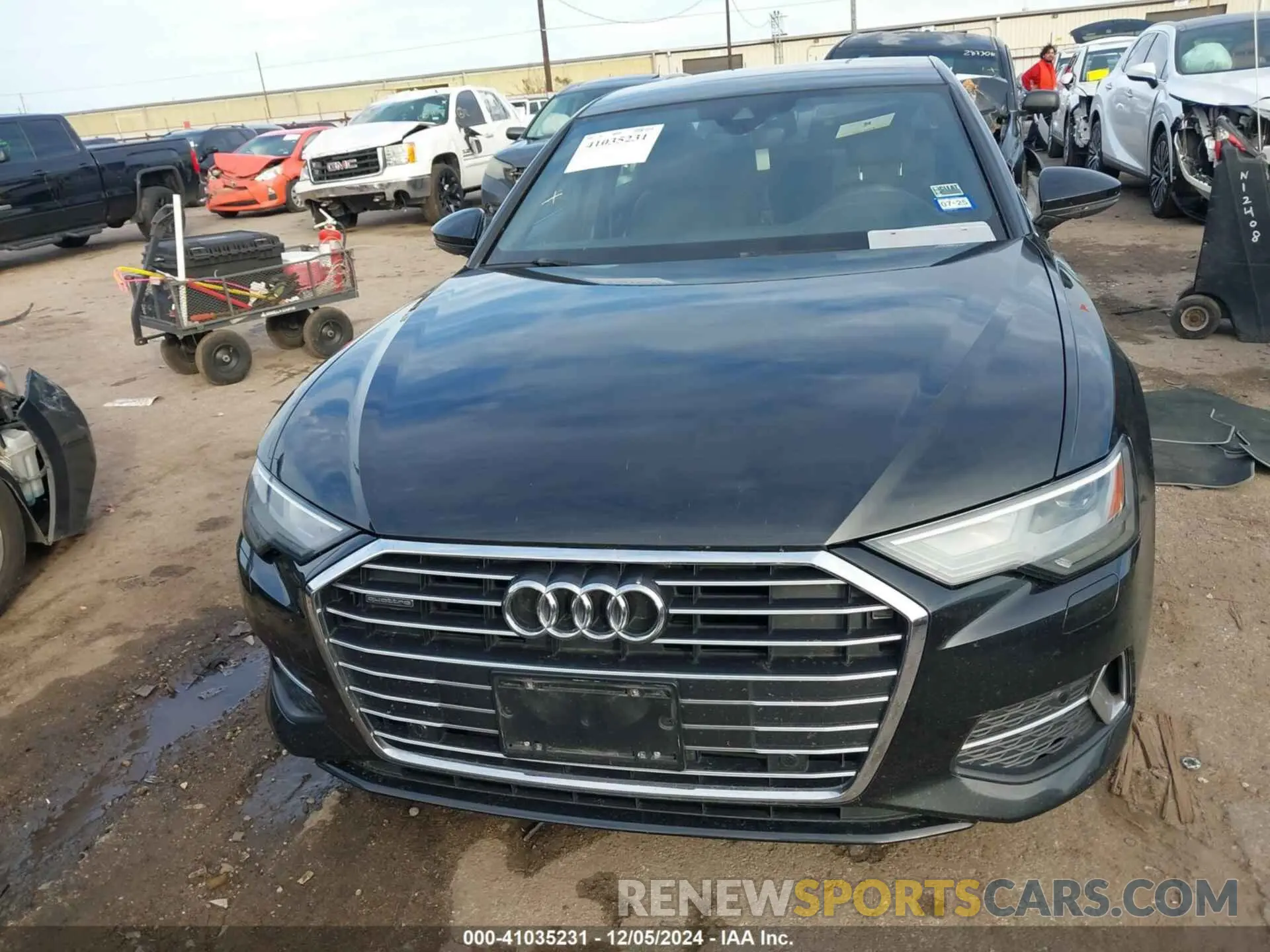 12 fotografías del automóvil dañado WAUD8AF23KN123318 AUDI A6 2019