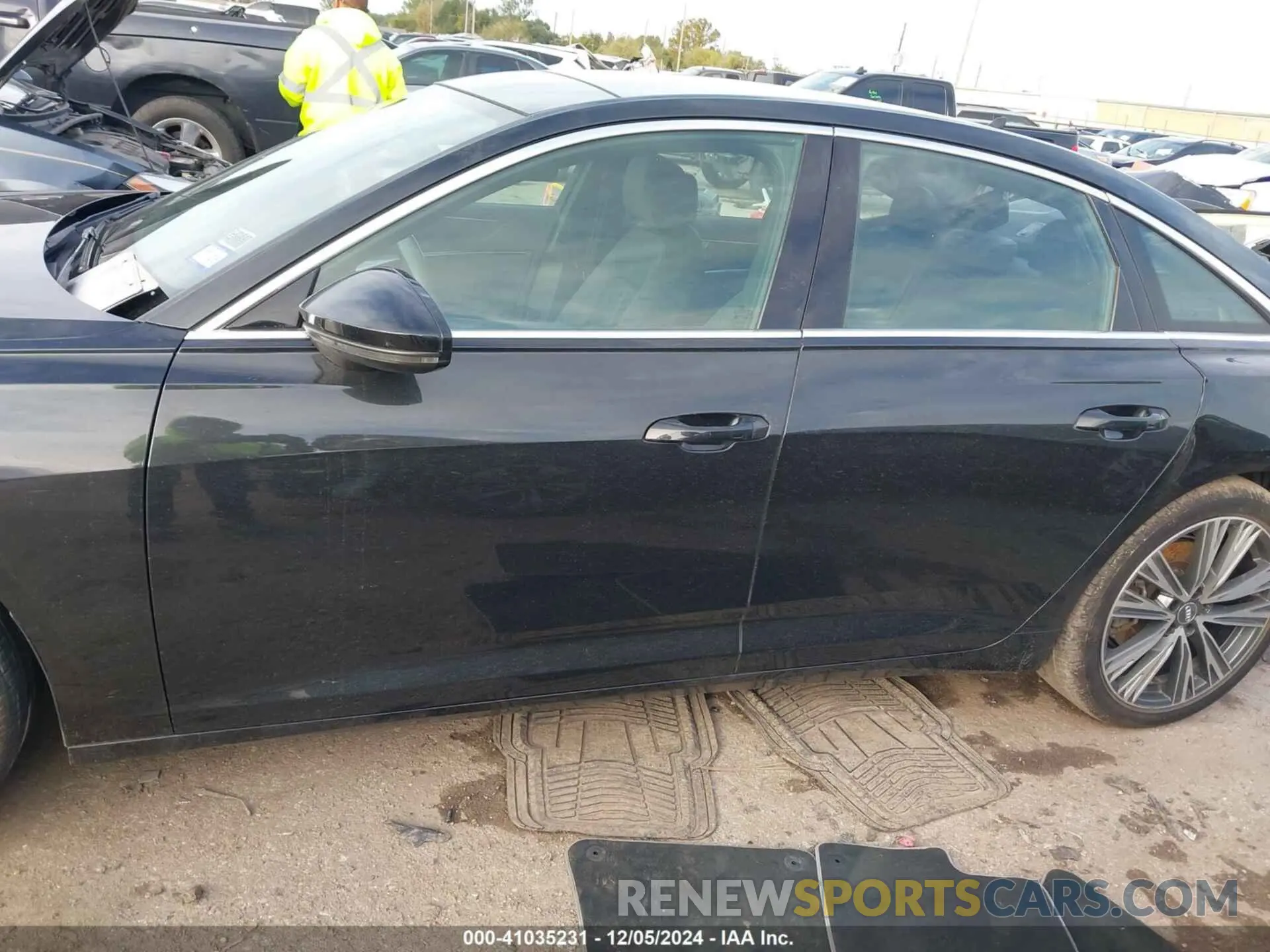 14 fotografías del automóvil dañado WAUD8AF23KN123318 AUDI A6 2019