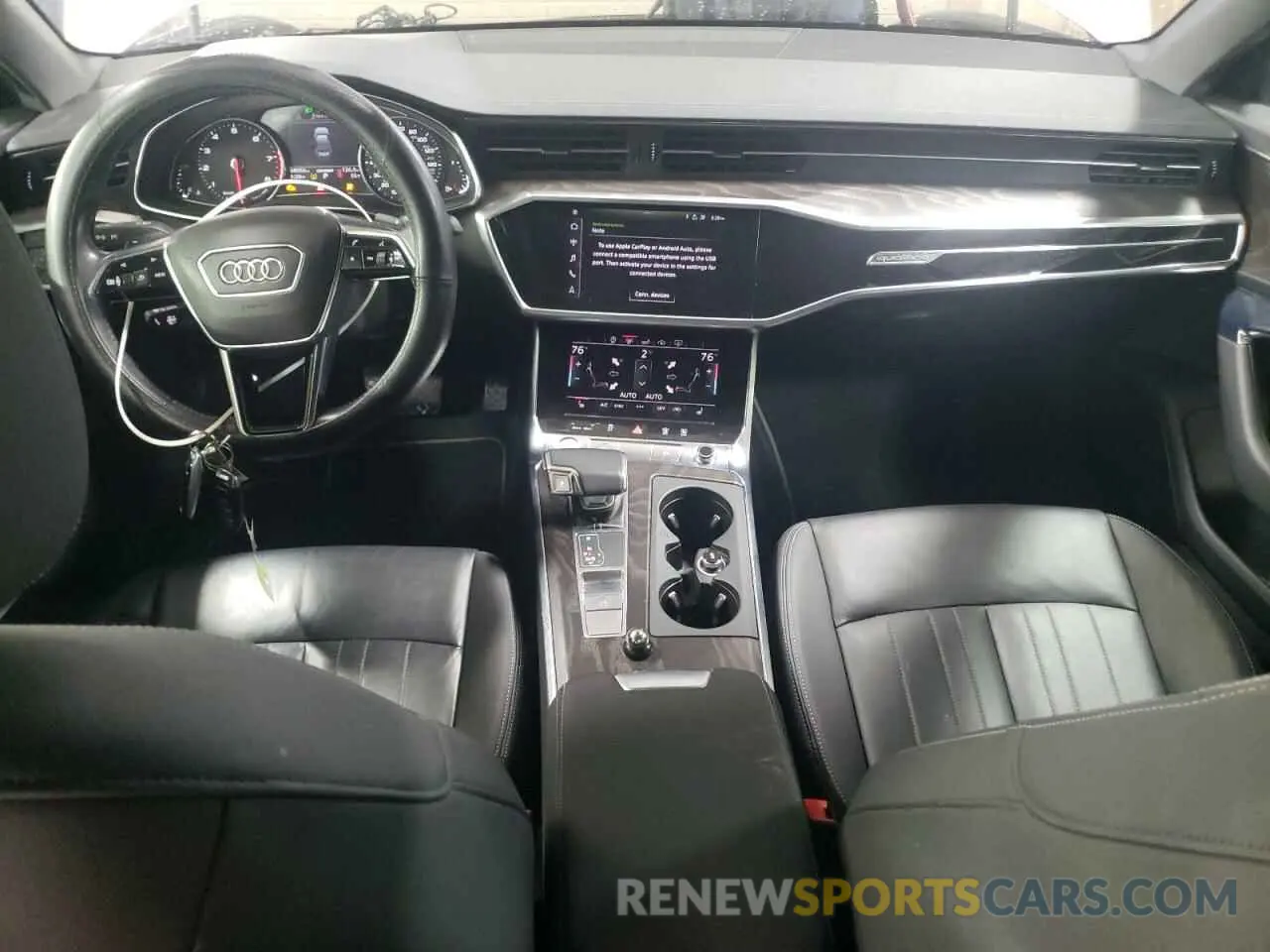8 fotografías del automóvil dañado WAUD8AF23KN128423 AUDI A6 2019