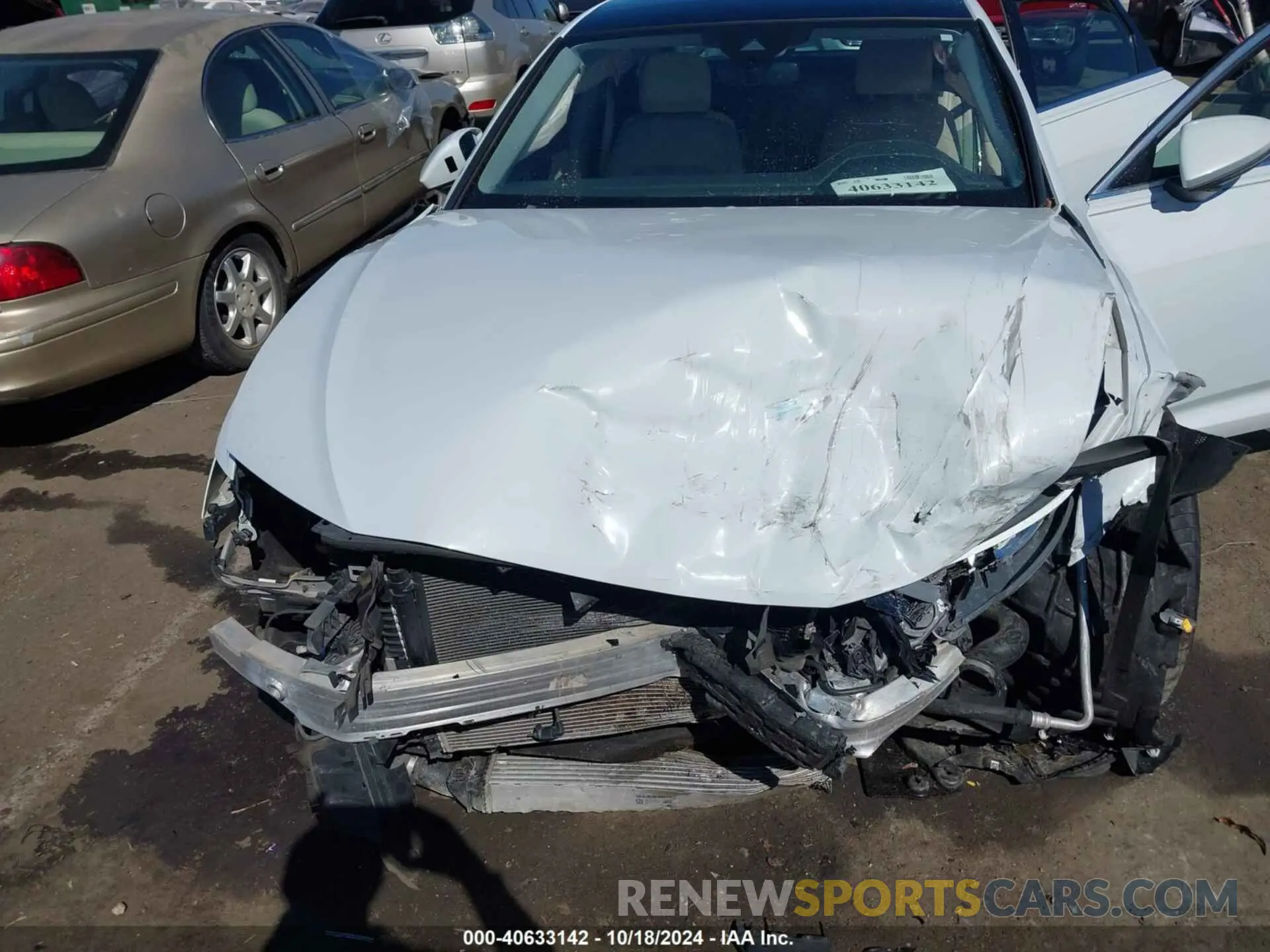 10 fotografías del automóvil dañado WAUD8AF26KN127377 AUDI A6 2019