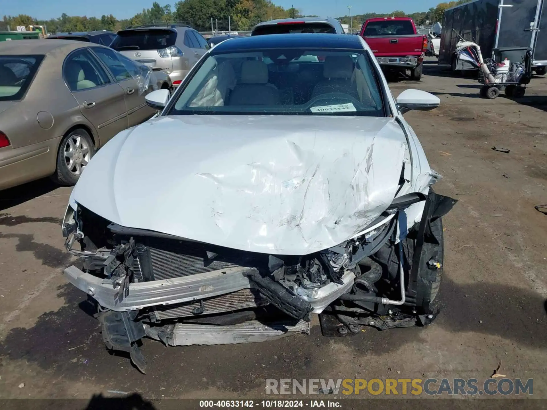 12 fotografías del automóvil dañado WAUD8AF26KN127377 AUDI A6 2019
