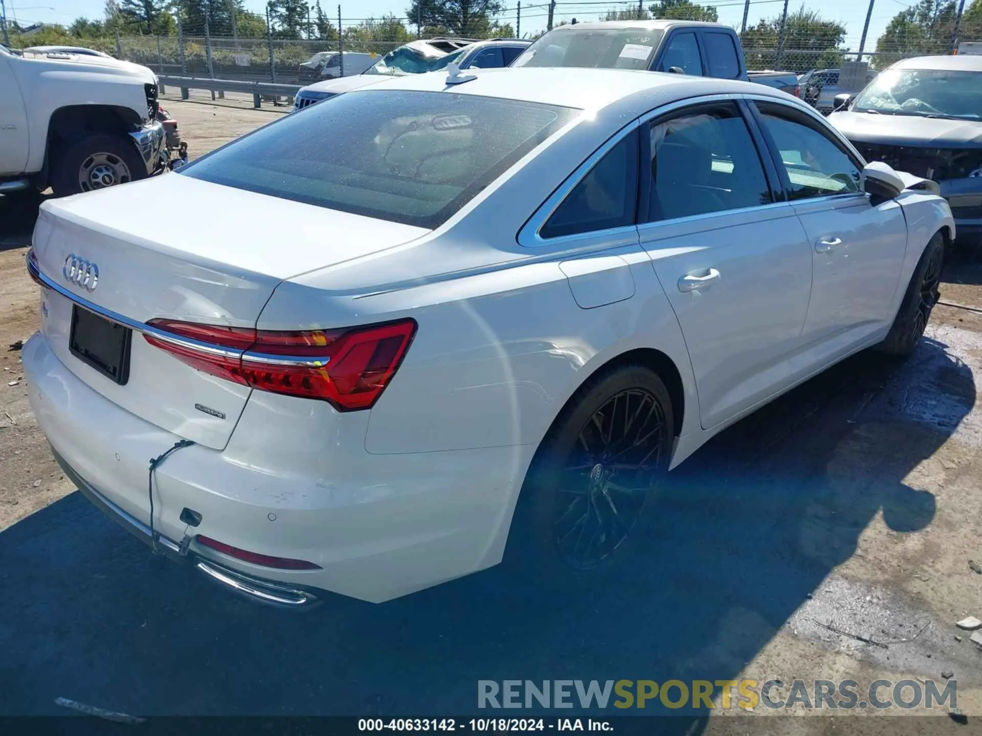 4 fotografías del automóvil dañado WAUD8AF26KN127377 AUDI A6 2019