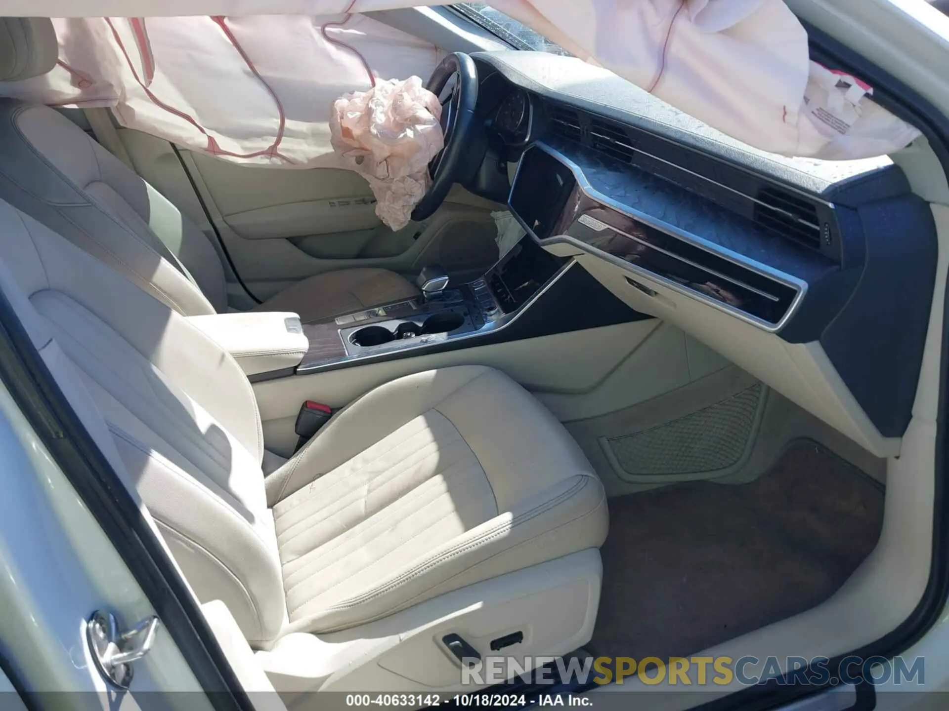 5 fotografías del automóvil dañado WAUD8AF26KN127377 AUDI A6 2019