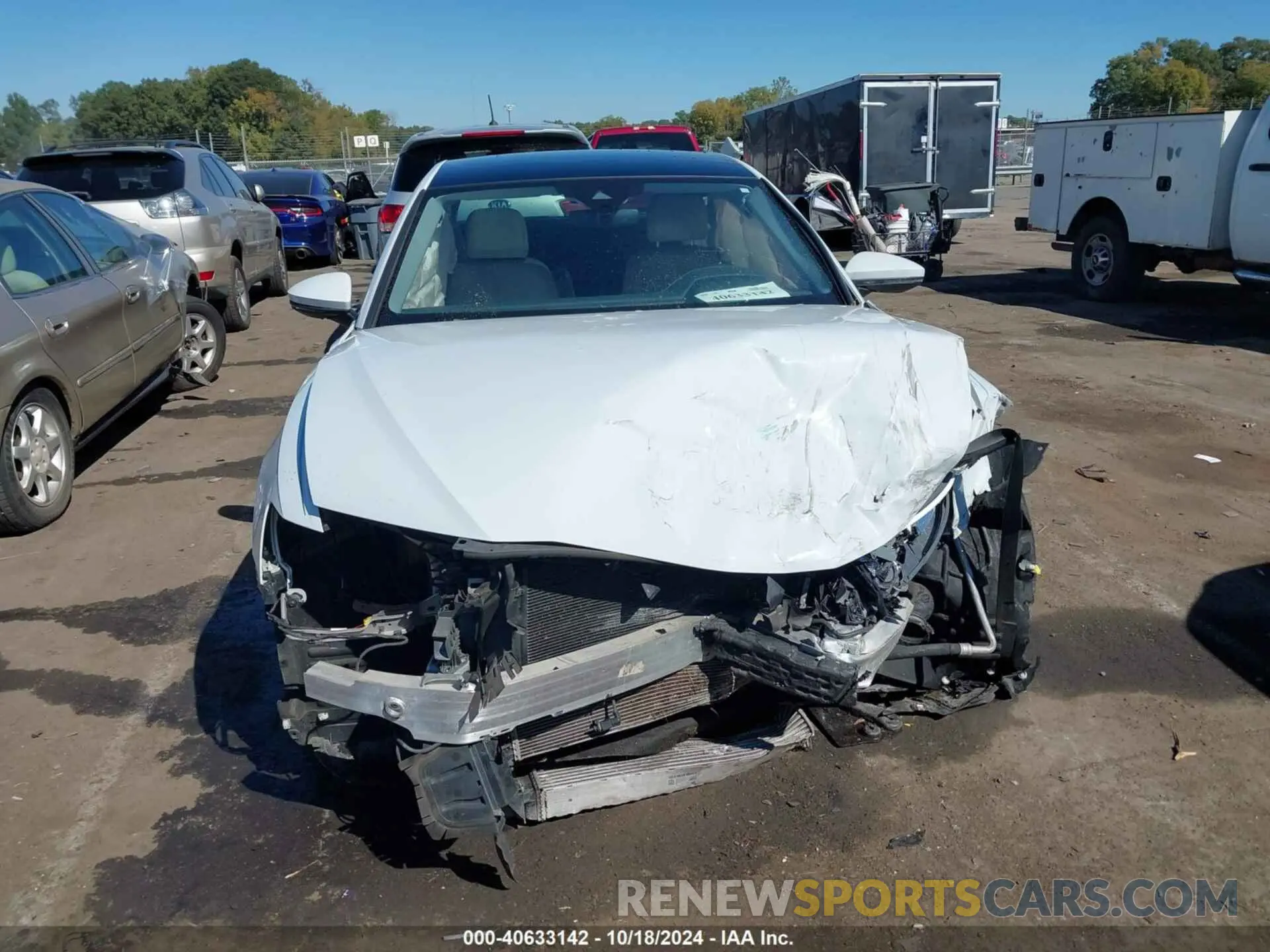 6 fotografías del automóvil dañado WAUD8AF26KN127377 AUDI A6 2019