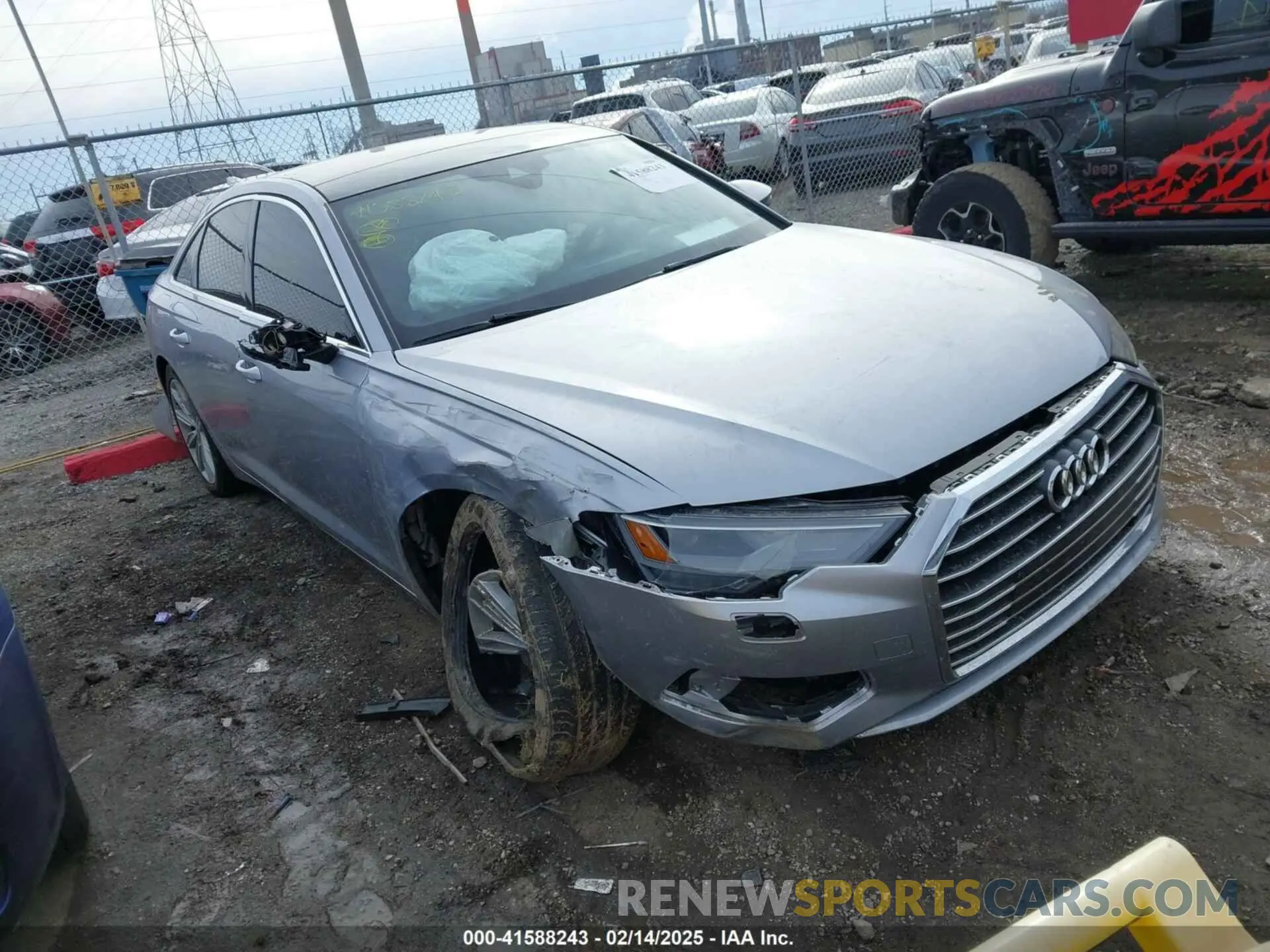 1 fotografías del automóvil dañado WAUD8AF26KN131977 AUDI A6 2019