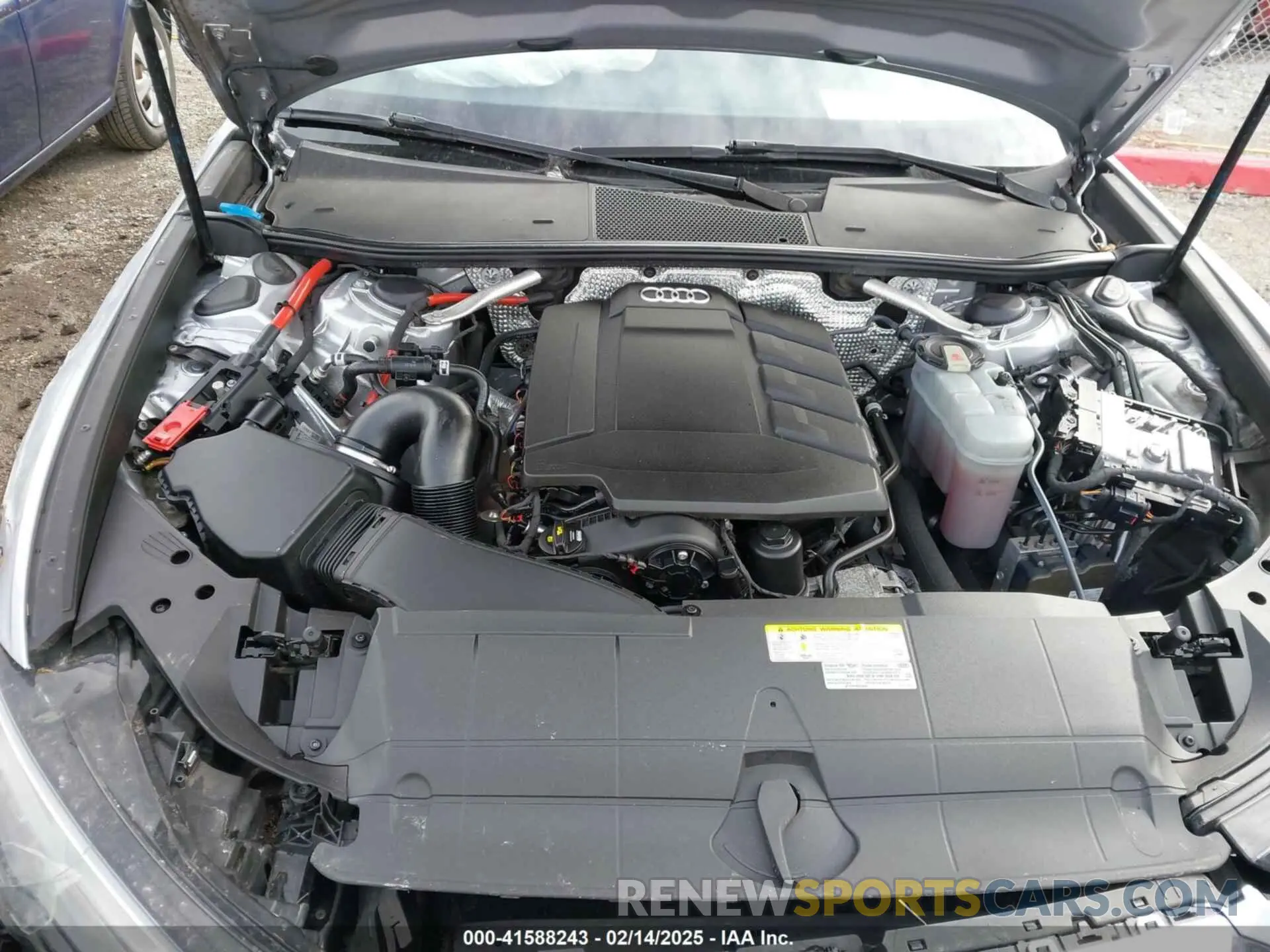 10 fotografías del automóvil dañado WAUD8AF26KN131977 AUDI A6 2019