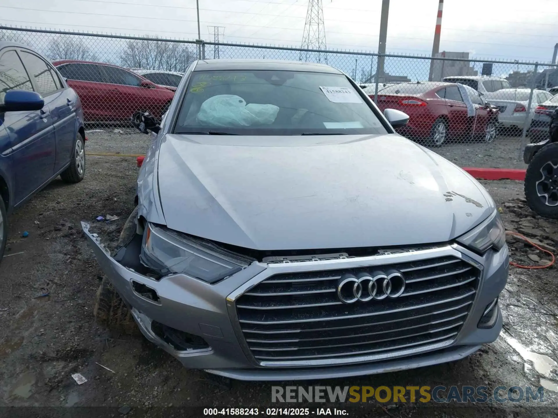 12 fotografías del automóvil dañado WAUD8AF26KN131977 AUDI A6 2019