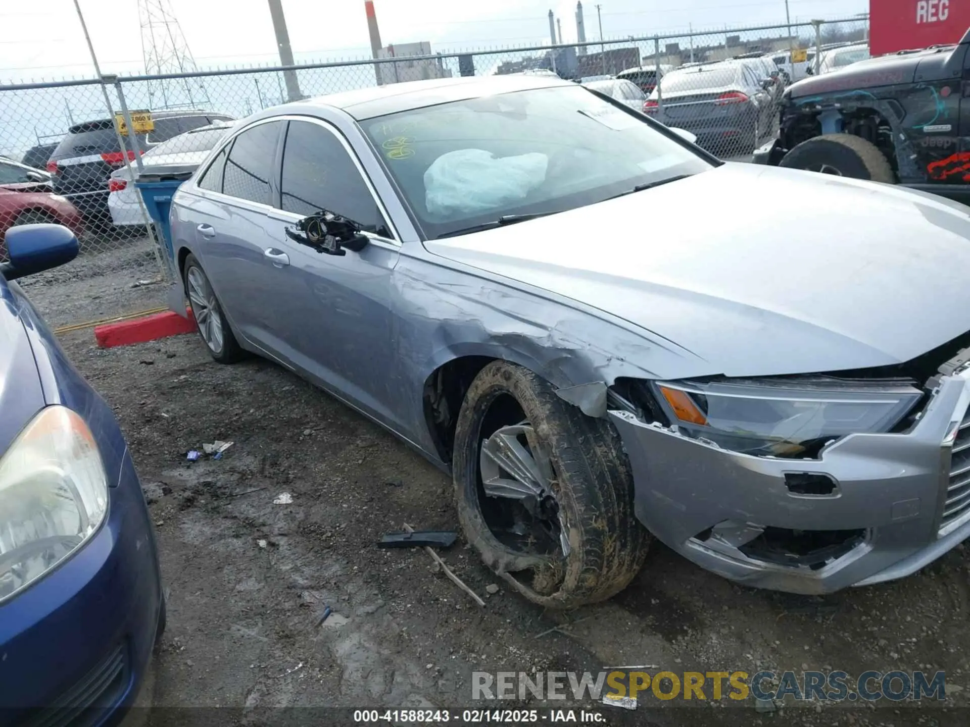 6 fotografías del automóvil dañado WAUD8AF26KN131977 AUDI A6 2019
