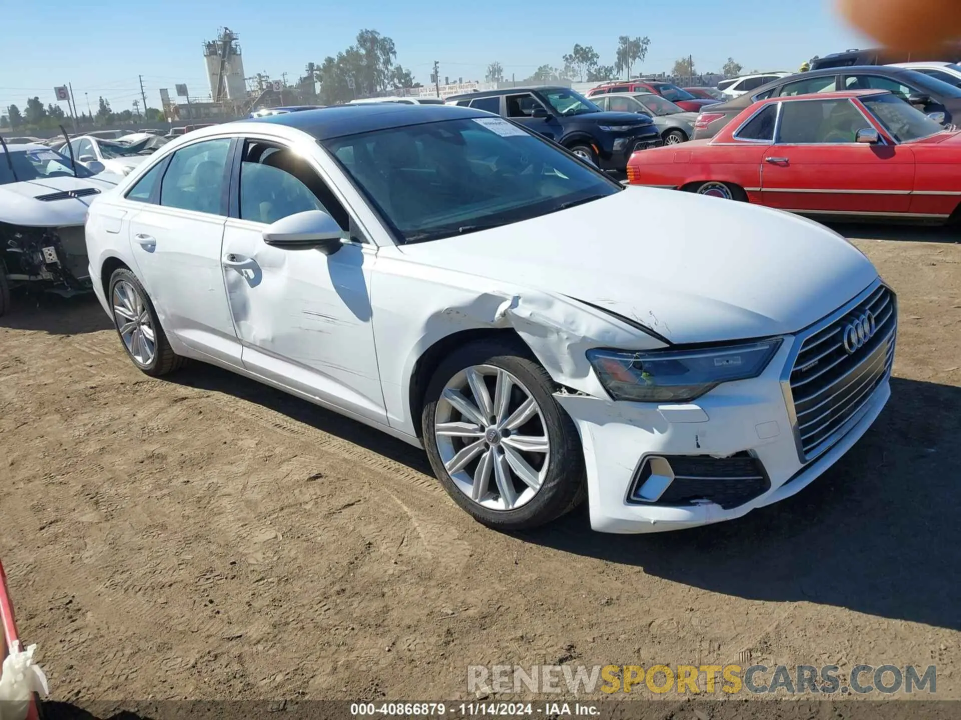 1 fotografías del automóvil dañado WAUD8AF2XKN121405 AUDI A6 2019