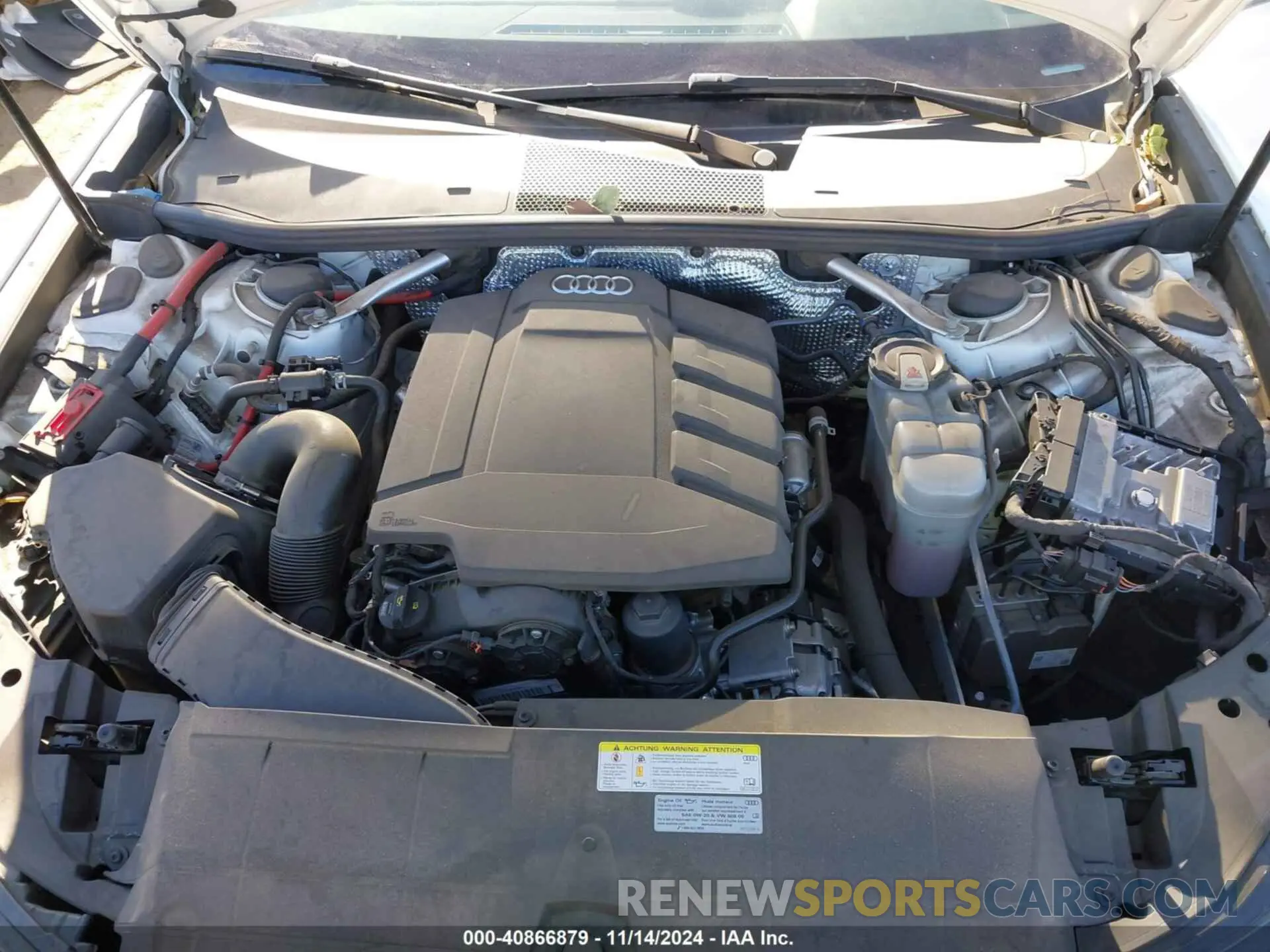 10 fotografías del automóvil dañado WAUD8AF2XKN121405 AUDI A6 2019
