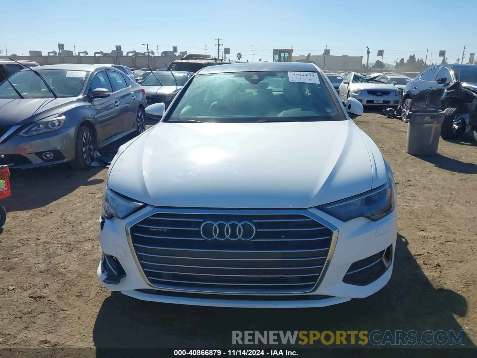 13 fotografías del automóvil dañado WAUD8AF2XKN121405 AUDI A6 2019