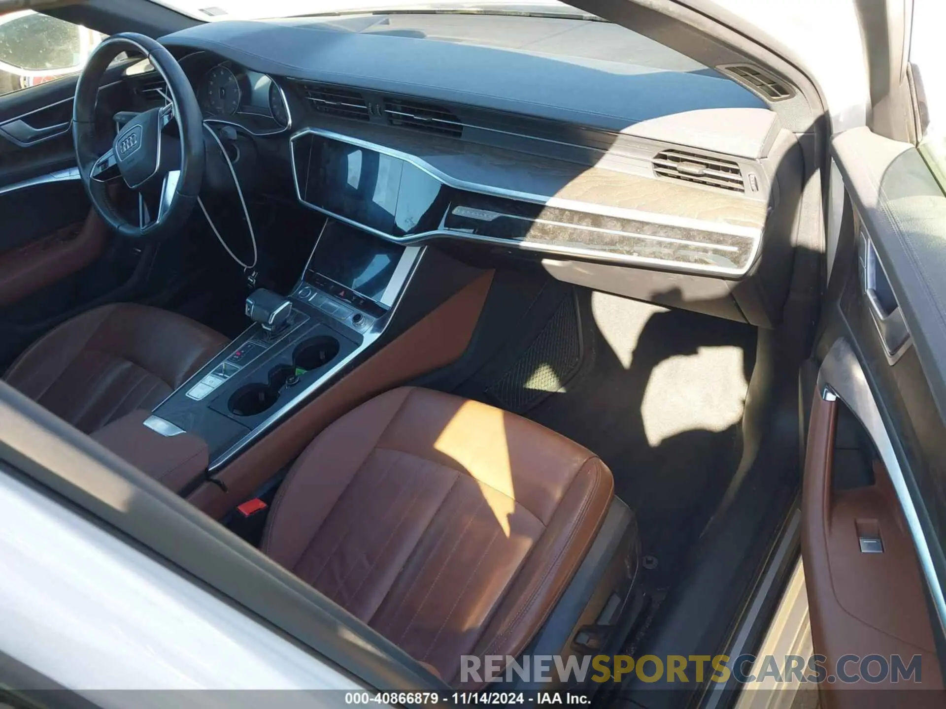 5 fotografías del automóvil dañado WAUD8AF2XKN121405 AUDI A6 2019