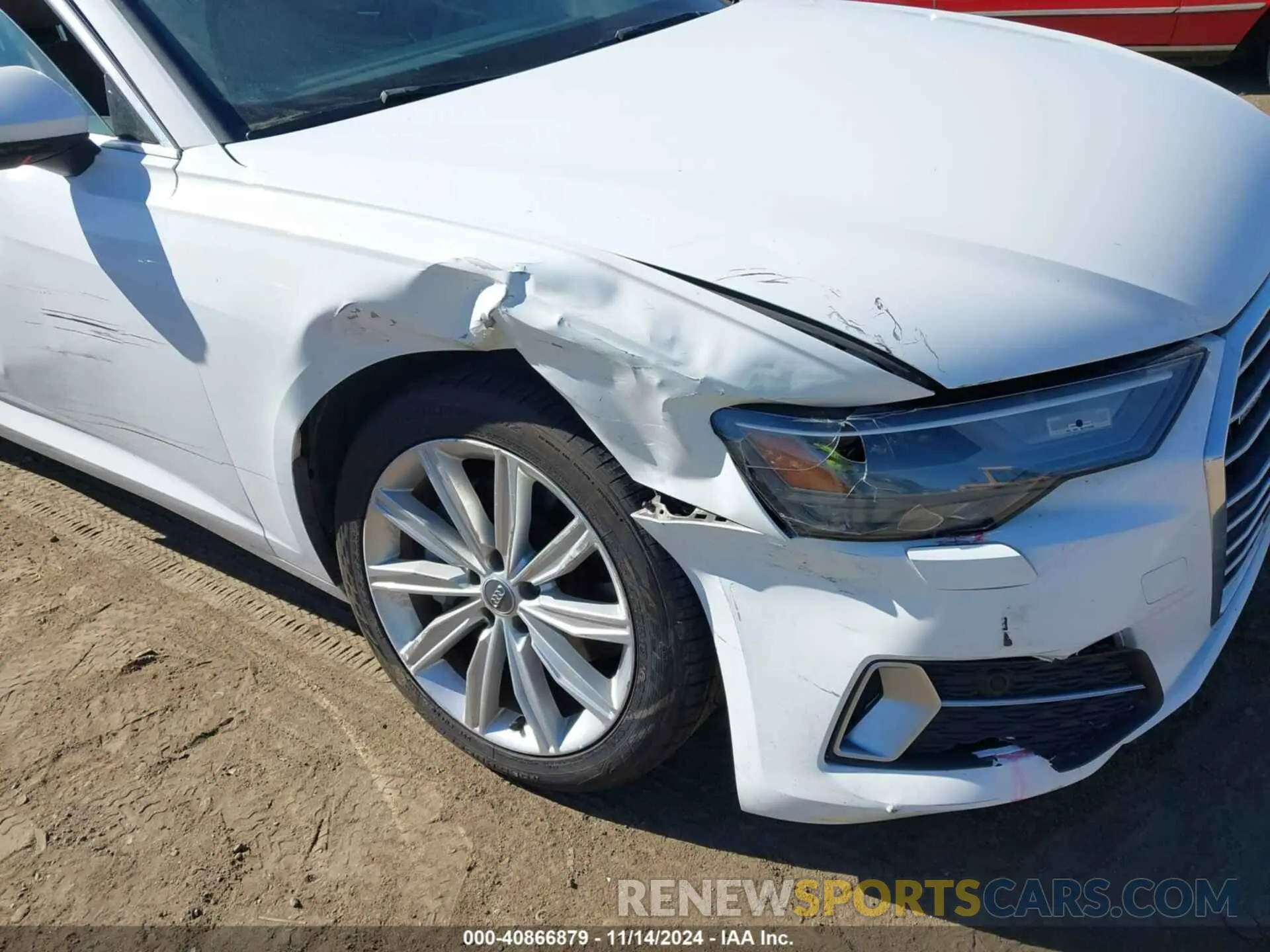 6 fotografías del automóvil dañado WAUD8AF2XKN121405 AUDI A6 2019