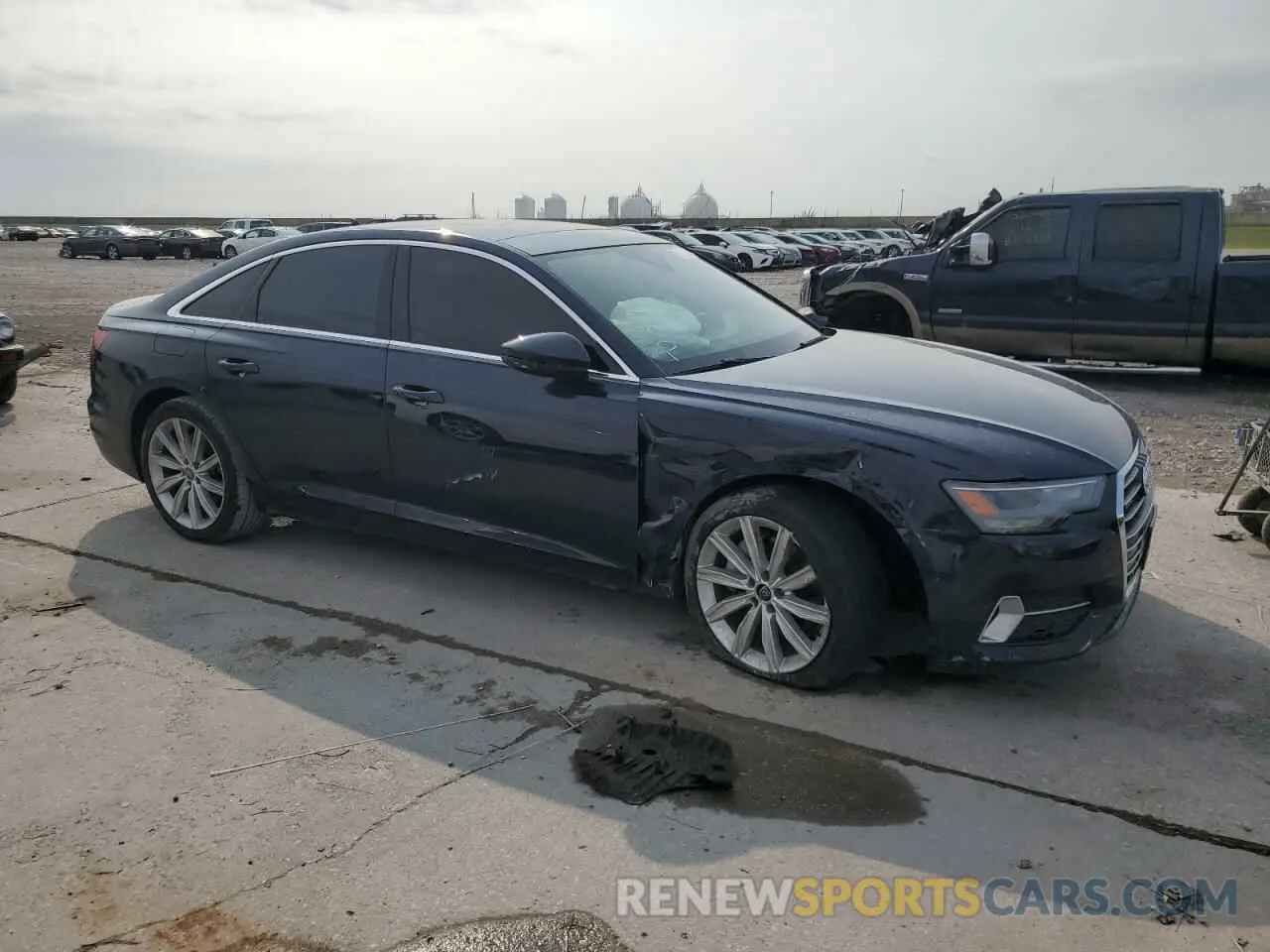 4 fotografías del automóvil dañado WAUD8AF2XKN129049 AUDI A6 2019
