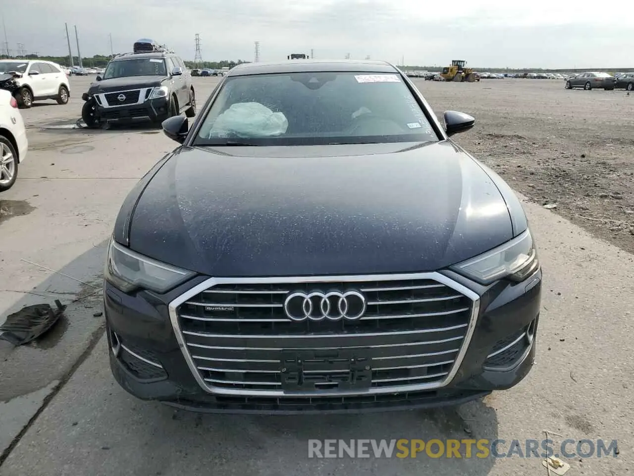 5 fotografías del automóvil dañado WAUD8AF2XKN129049 AUDI A6 2019