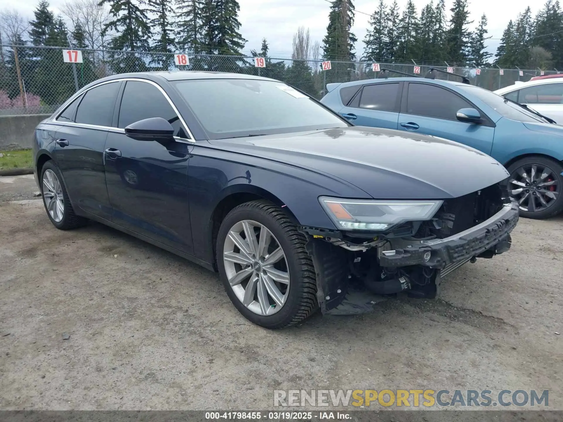 1 fotografías del automóvil dañado WAUD8AF2XKN129472 AUDI A6 2019
