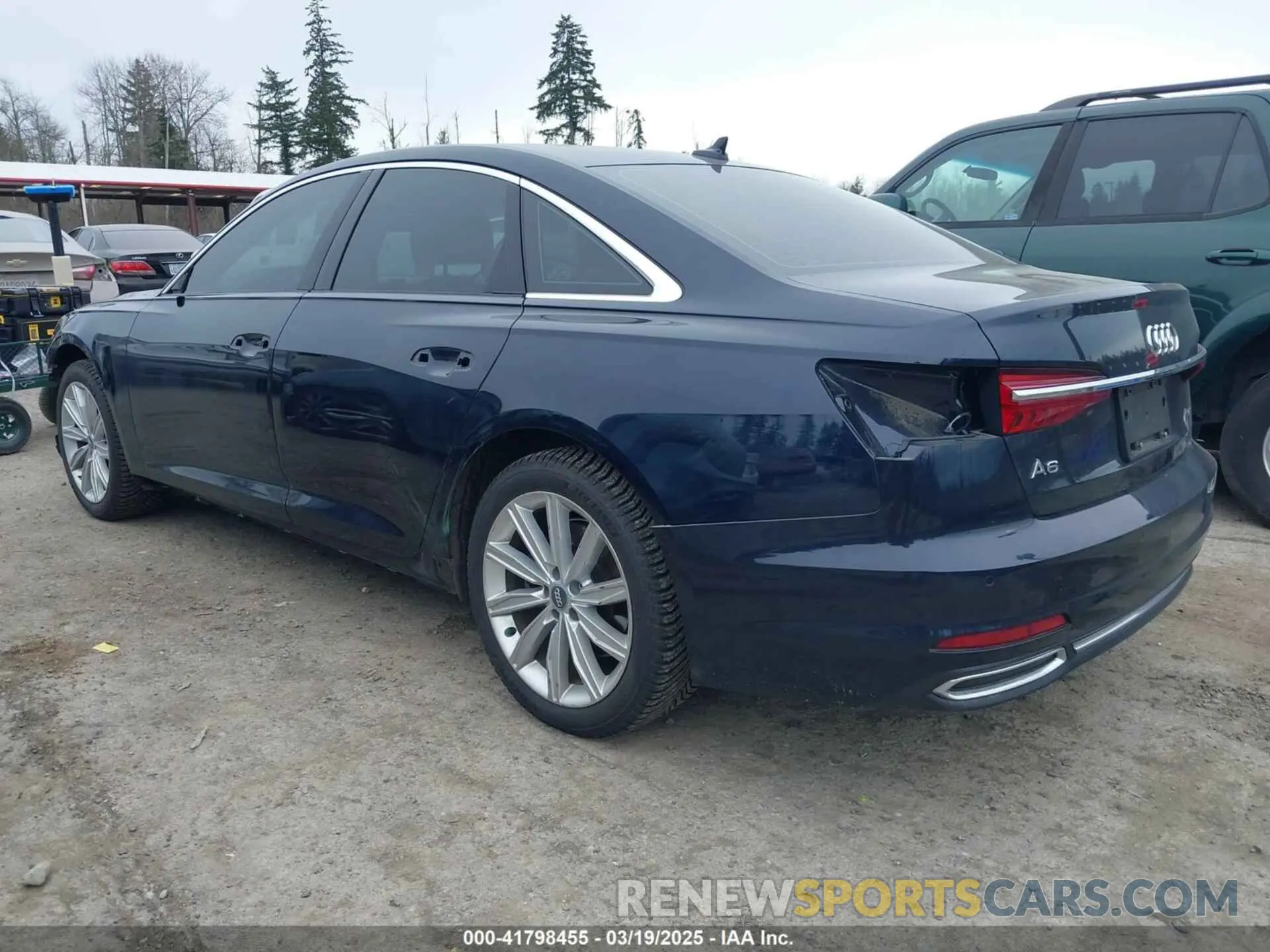 3 fotografías del automóvil dañado WAUD8AF2XKN129472 AUDI A6 2019
