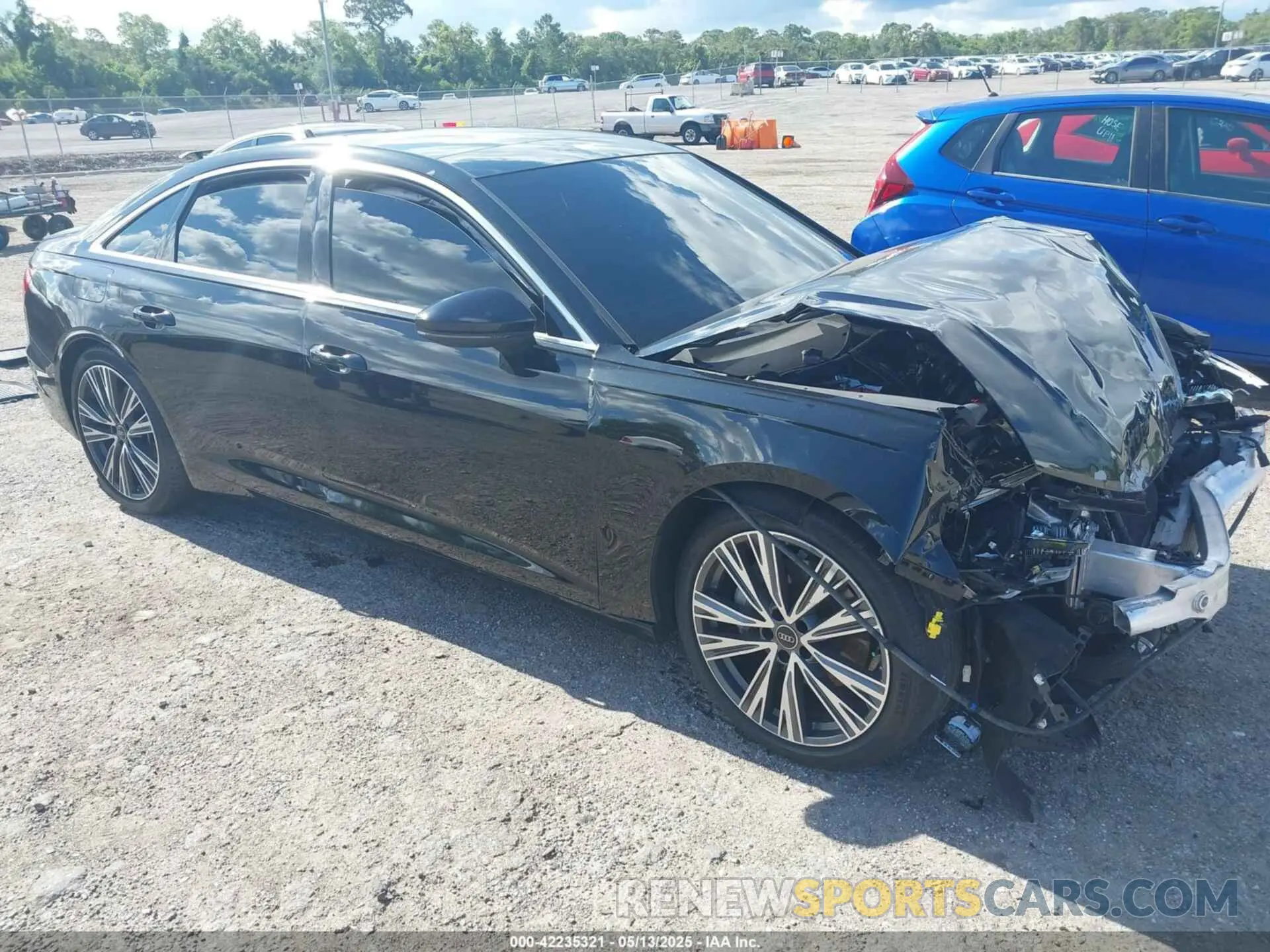 1 fotografías del automóvil dañado WAUE8AF24KN121775 AUDI A6 2019
