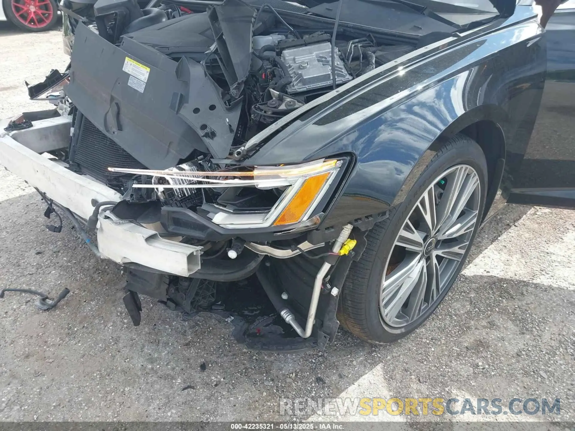 6 fotografías del automóvil dañado WAUE8AF24KN121775 AUDI A6 2019