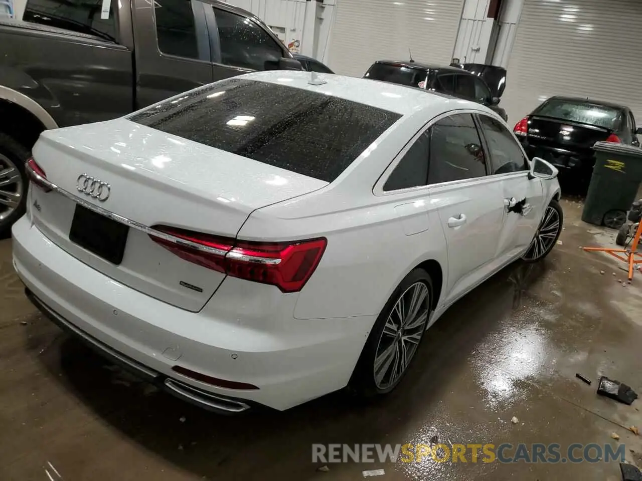 3 fotografías del automóvil dañado WAUE8AF2XKN125006 AUDI A6 2019
