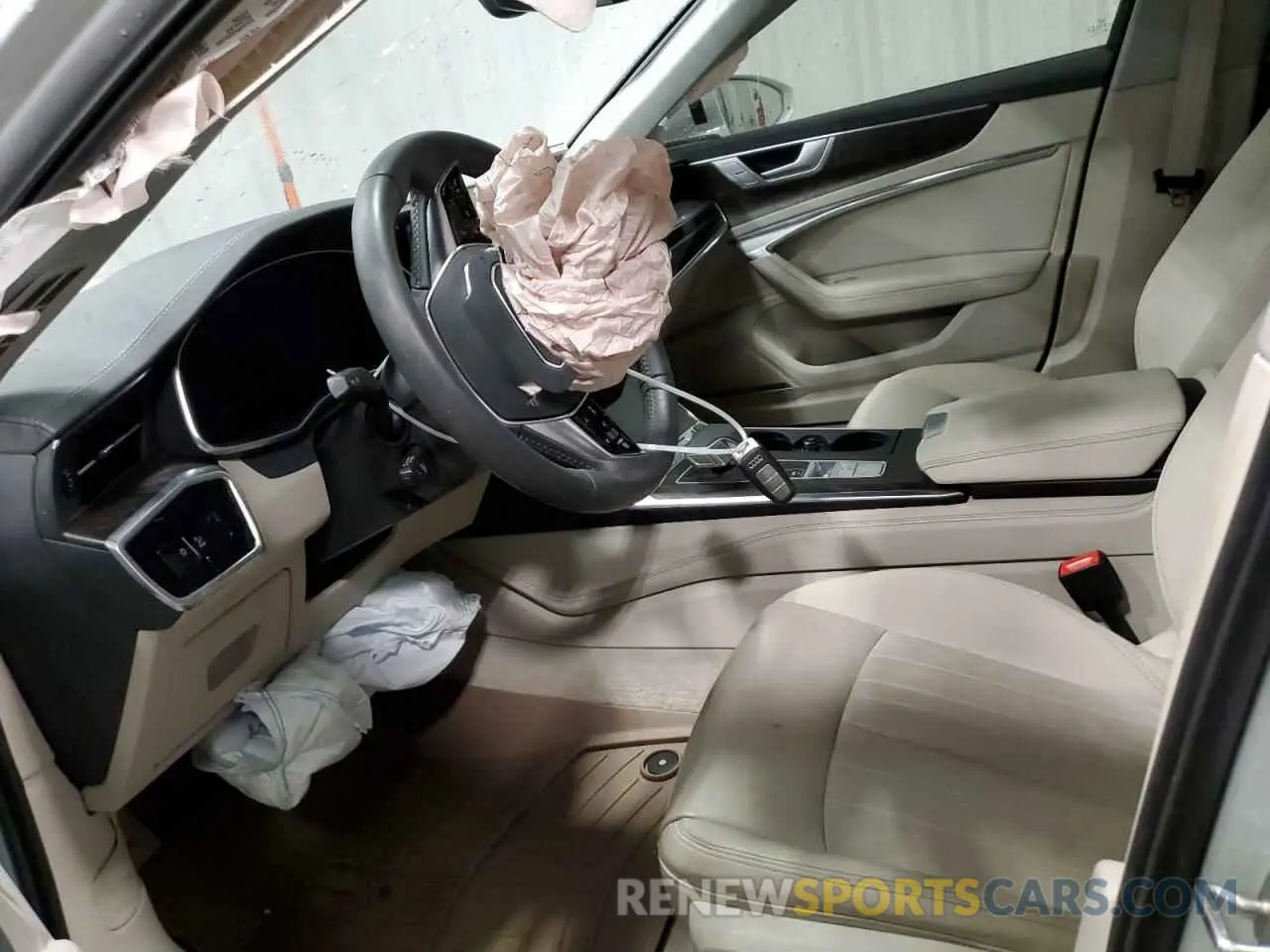 7 fotografías del automóvil dañado WAUE8AF2XKN125006 AUDI A6 2019