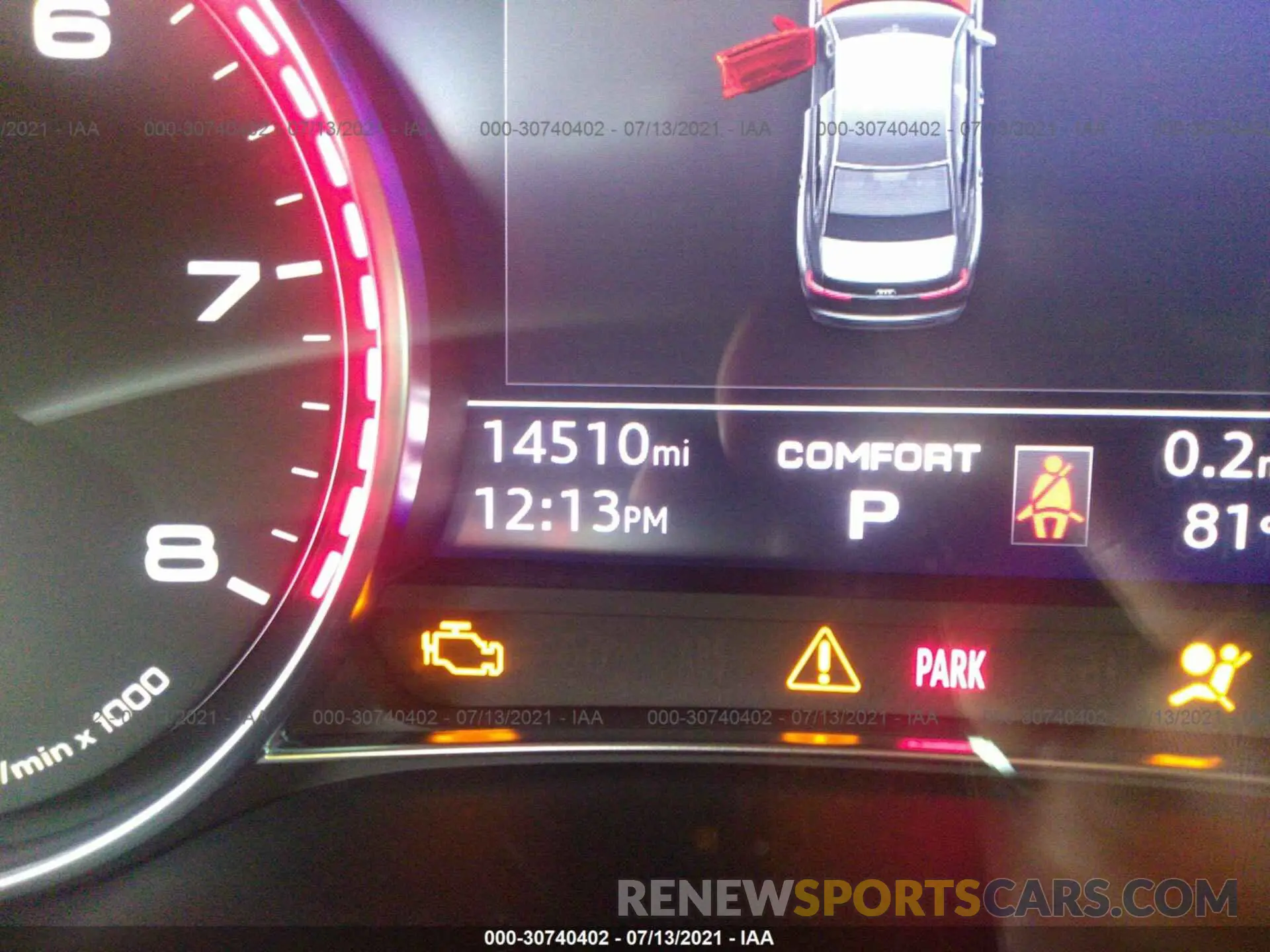 7 fotografías del automóvil dañado WAUK2AF20KN130414 AUDI A6 2019