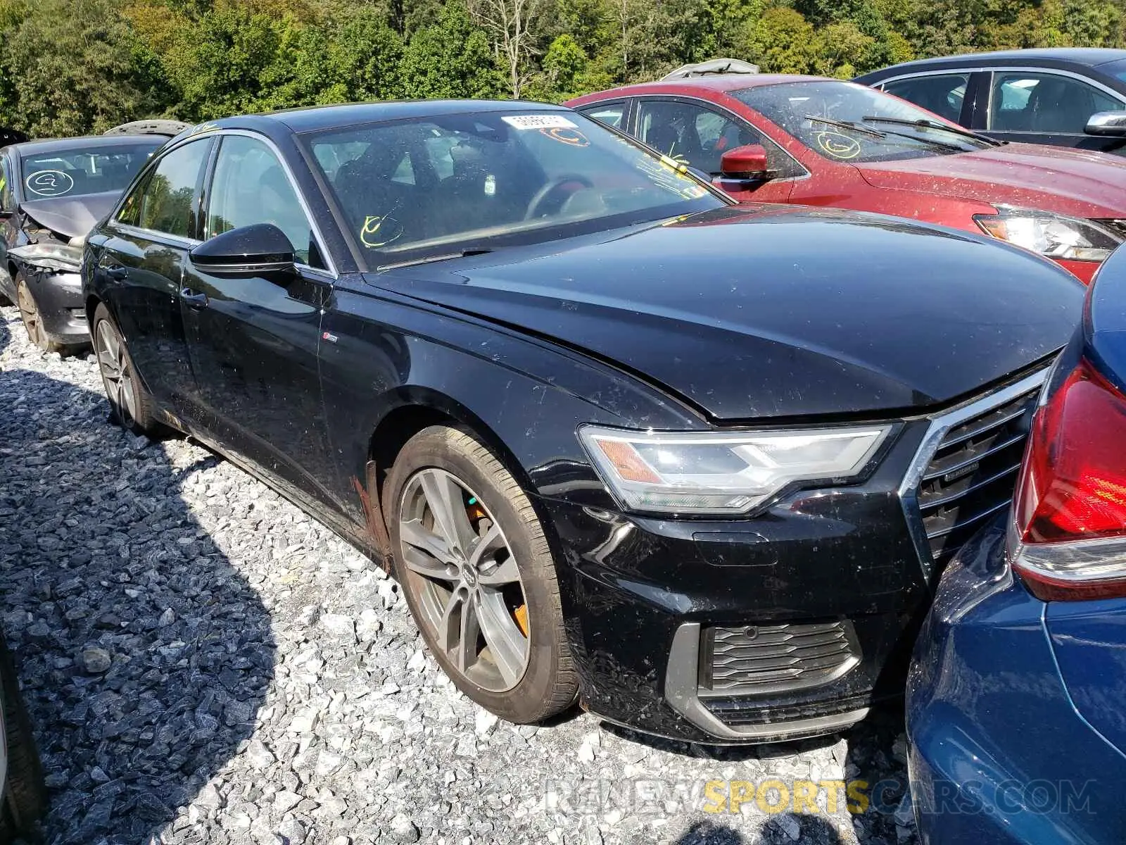 1 fotografías del automóvil dañado WAUK2AF23KN048905 AUDI A6 2019