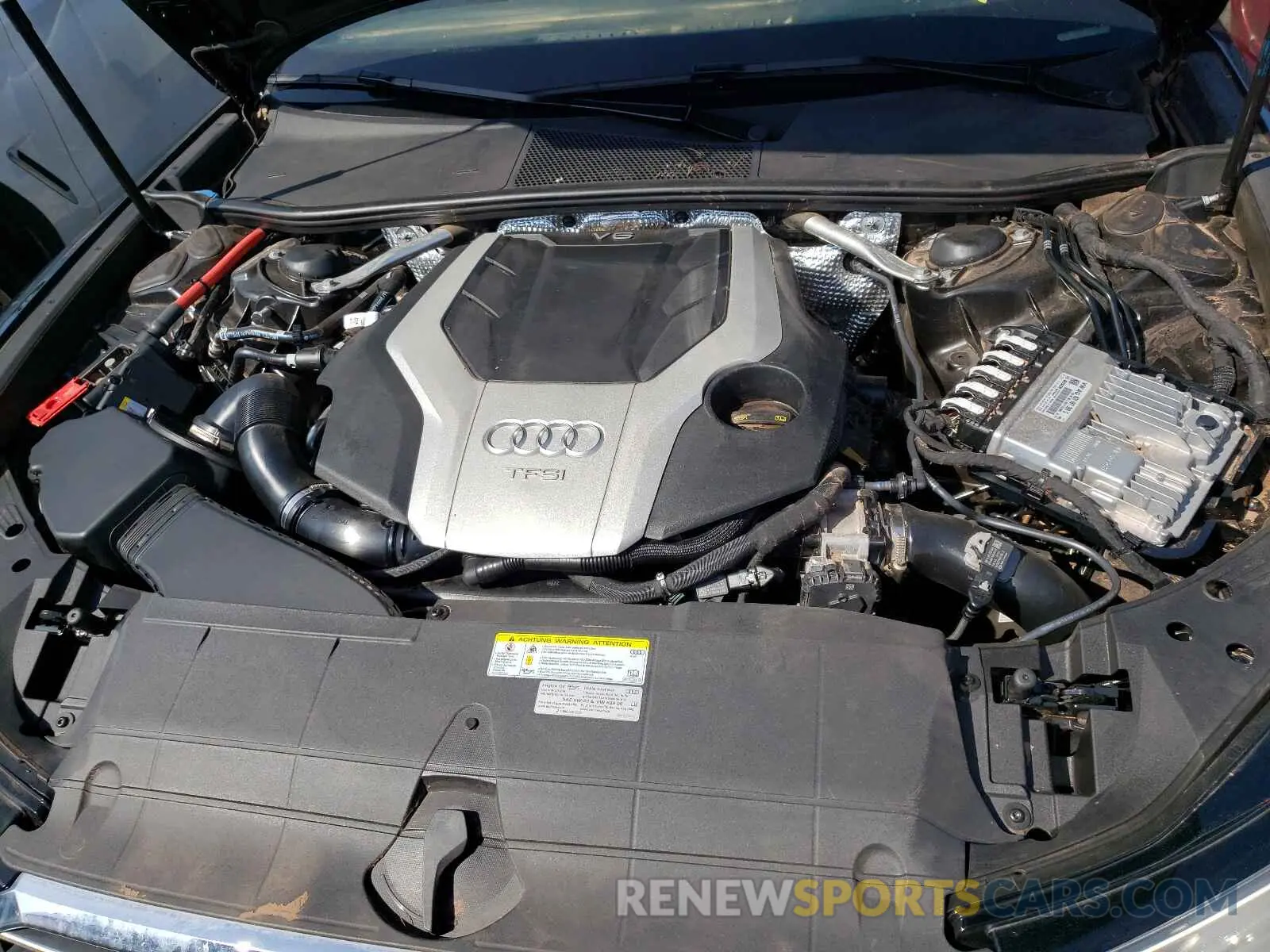 7 fotografías del automóvil dañado WAUK2AF23KN048905 AUDI A6 2019
