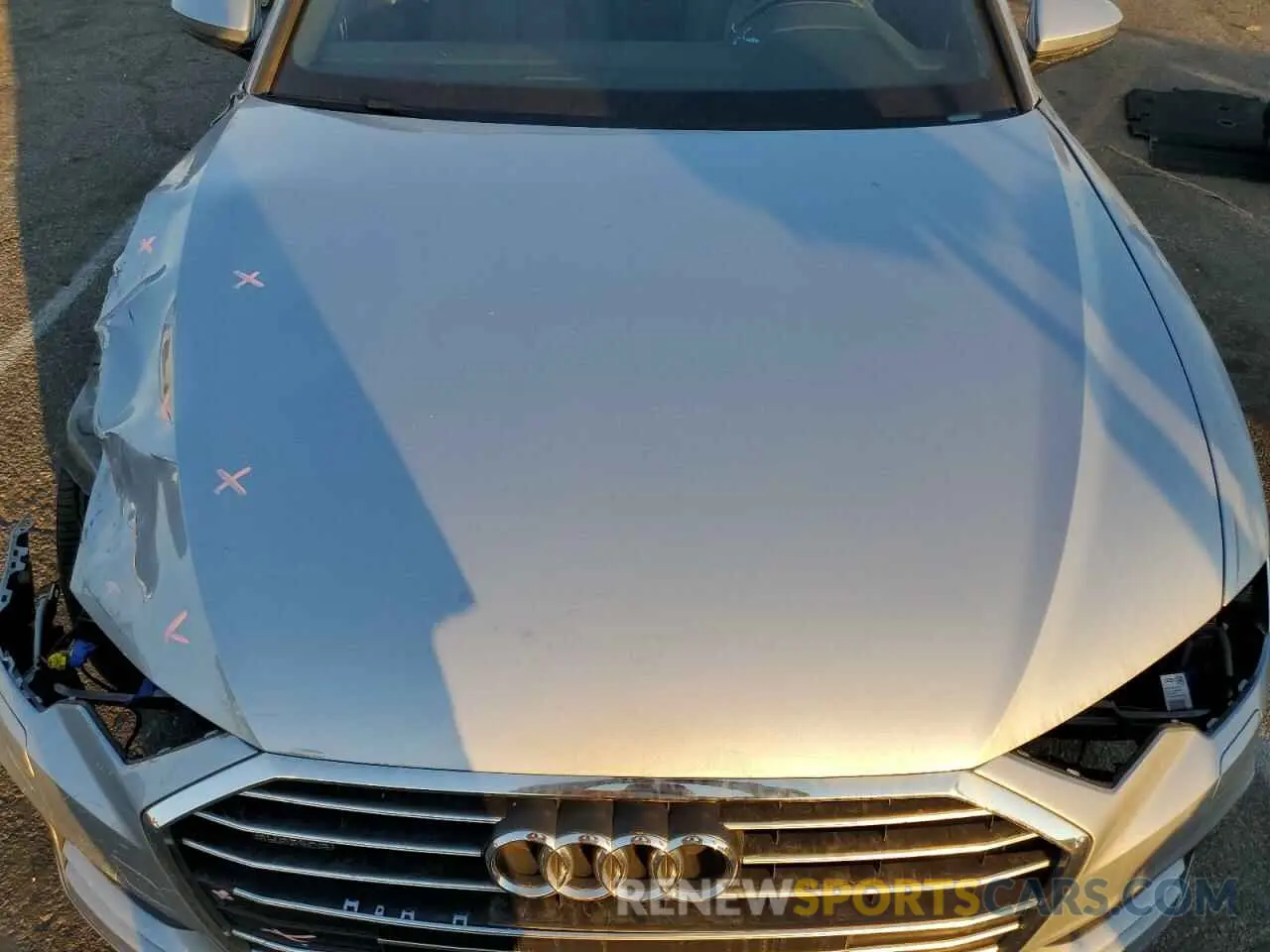 11 fotografías del automóvil dañado WAUK2AF25KN061963 AUDI A6 2019