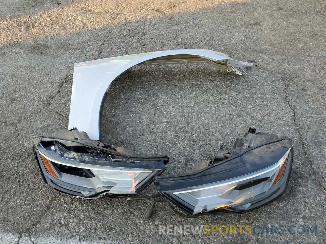 12 fotografías del automóvil dañado WAUK2AF25KN061963 AUDI A6 2019