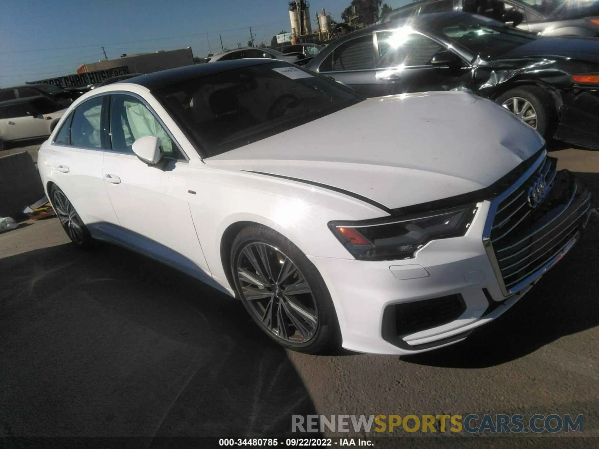 1 fotografías del automóvil dañado WAUK2AF28KN117698 AUDI A6 2019