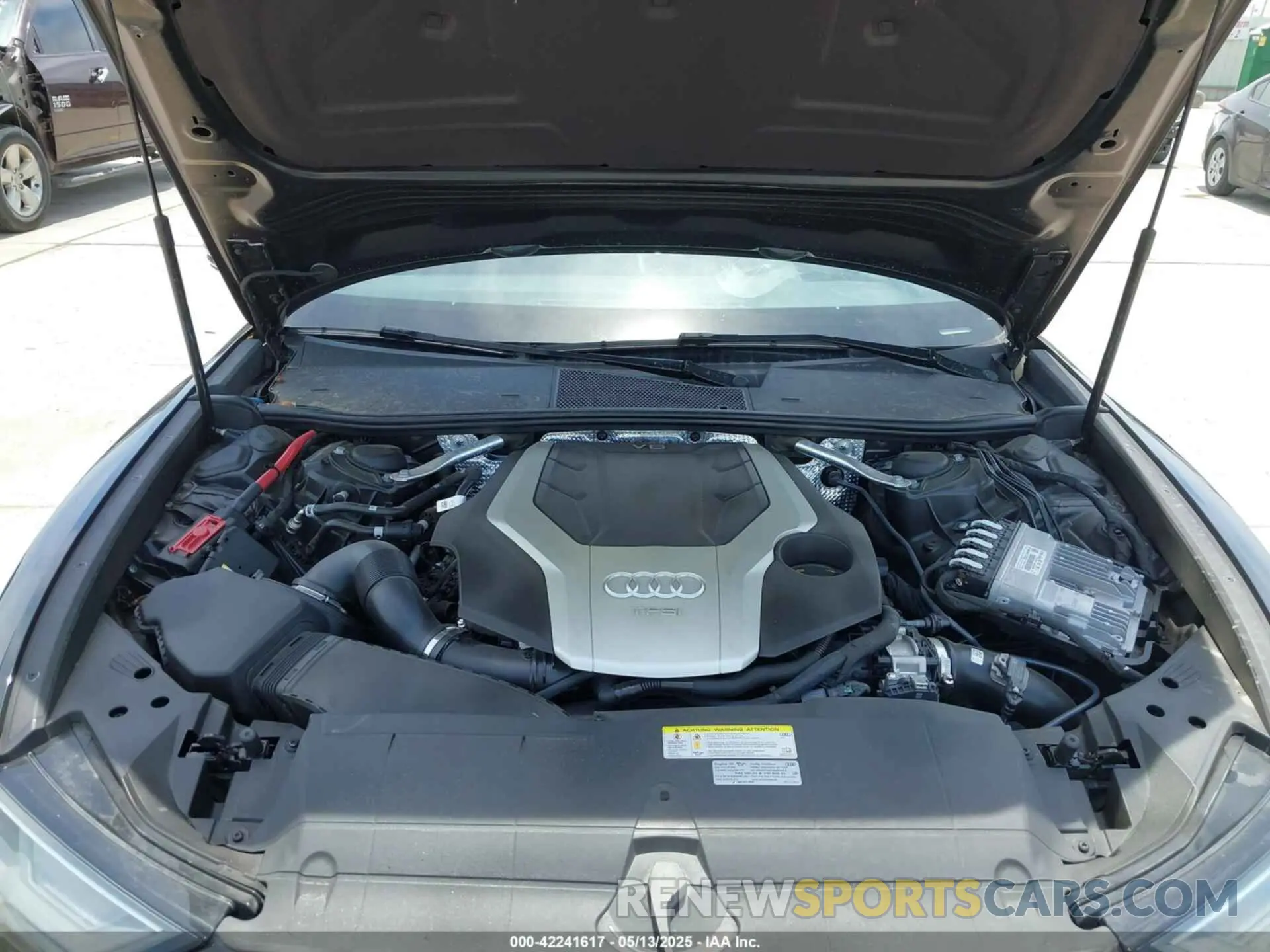 10 fotografías del automóvil dañado WAUK2AF29KN064896 AUDI A6 2019