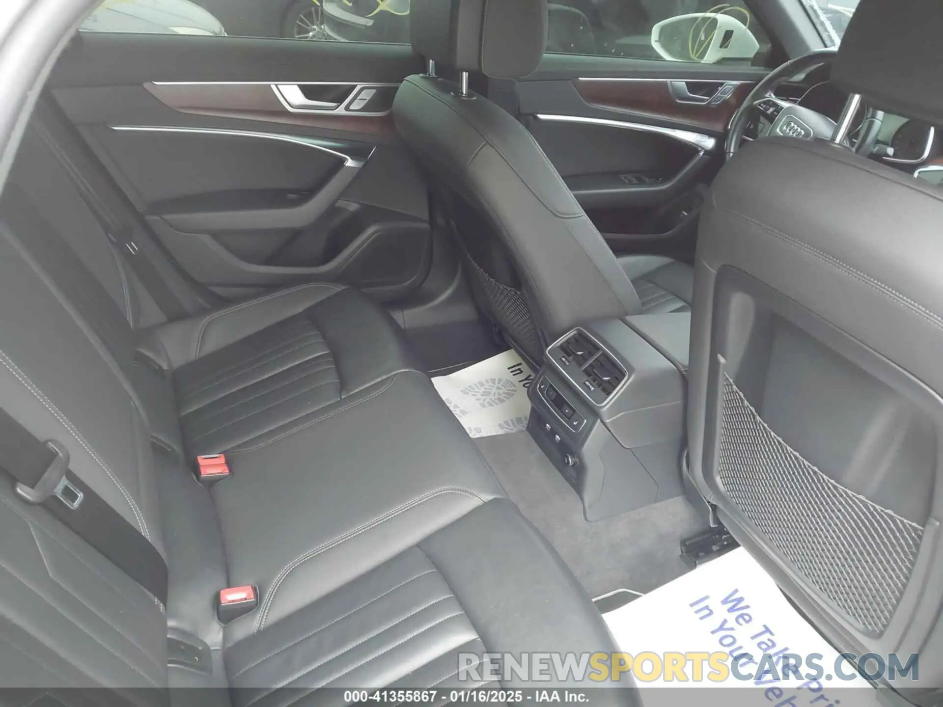 8 fotografías del automóvil dañado WAUK2AF29KN100554 AUDI A6 2019