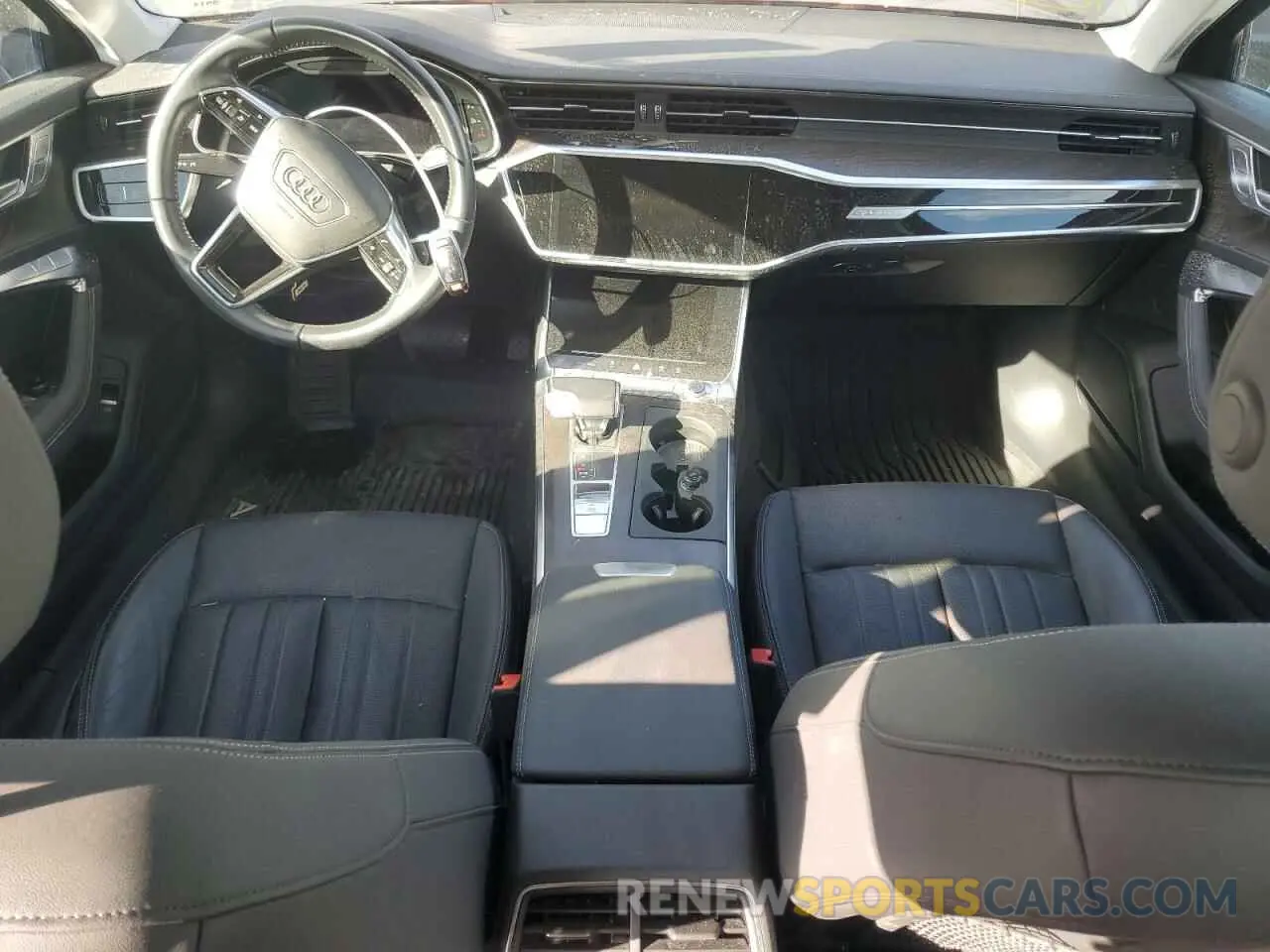 8 fotografías del automóvil dañado WAUL2AF20KN047635 AUDI A6 2019