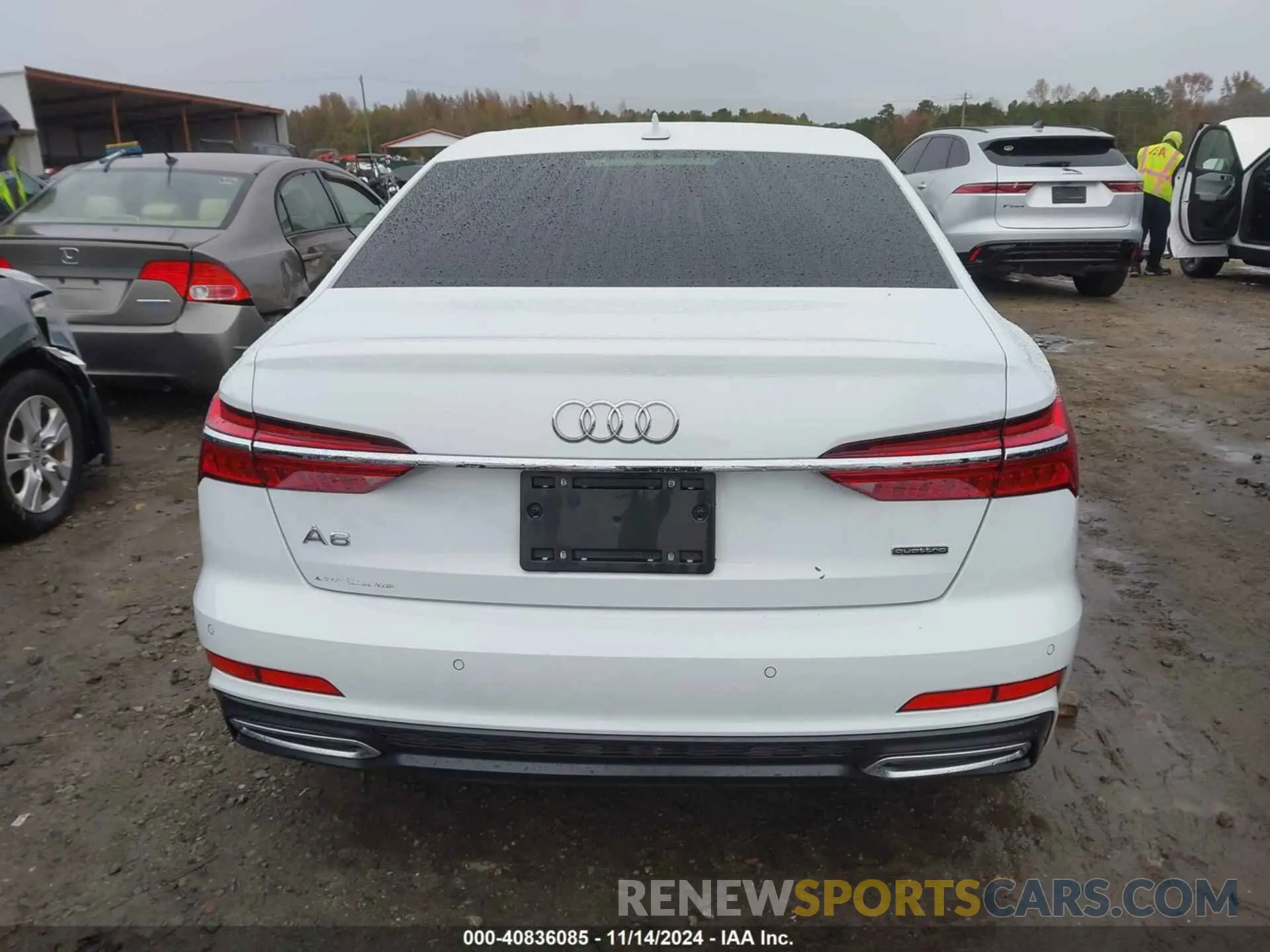 17 fotografías del automóvil dañado WAUL2AF20KN066833 AUDI A6 2019