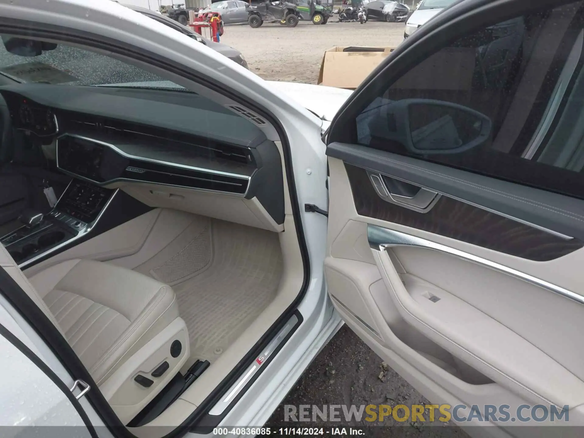 5 fotografías del automóvil dañado WAUL2AF20KN066833 AUDI A6 2019