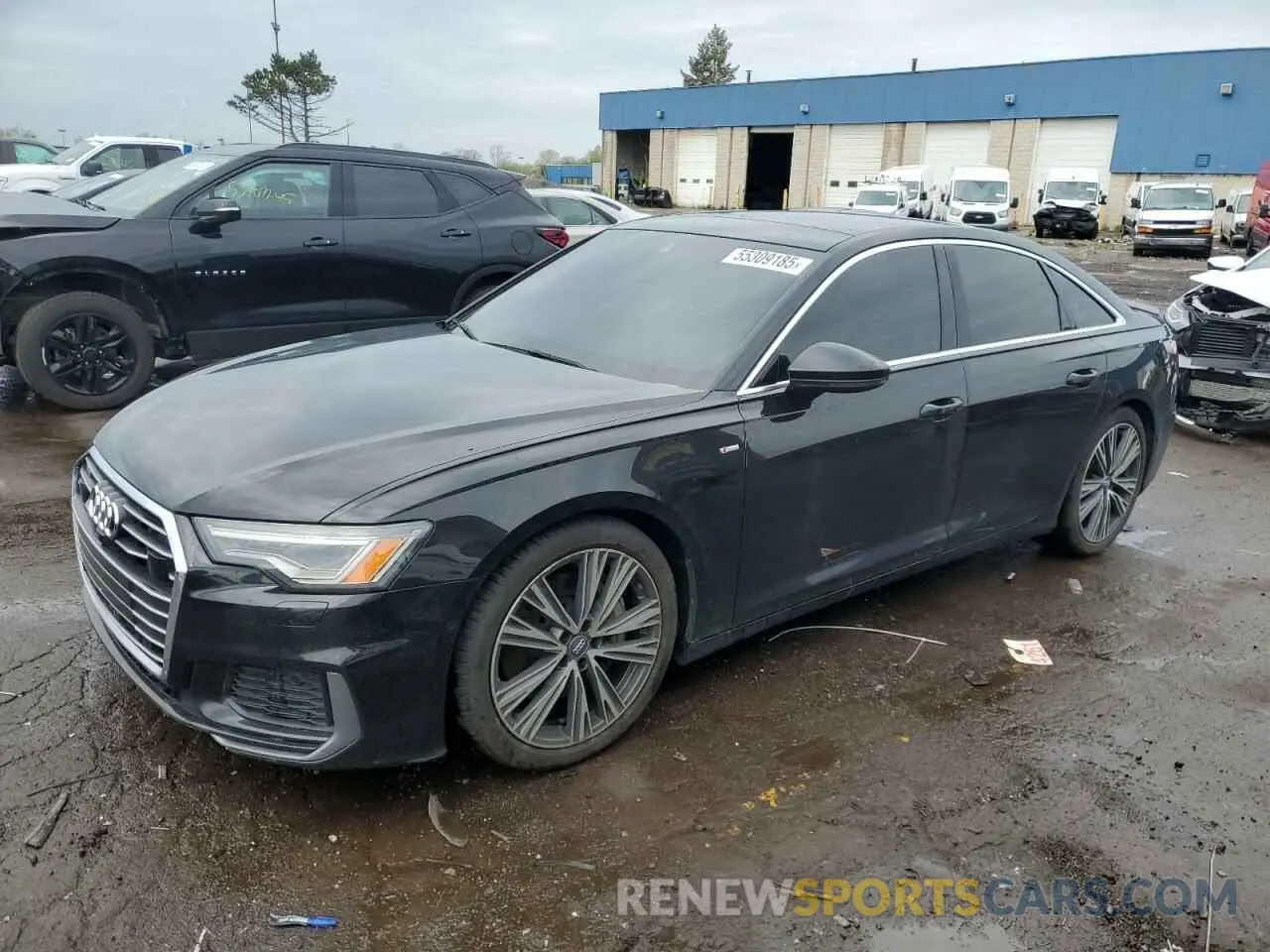 1 fotografías del automóvil dañado WAUL2AF20KN110314 AUDI A6 2019