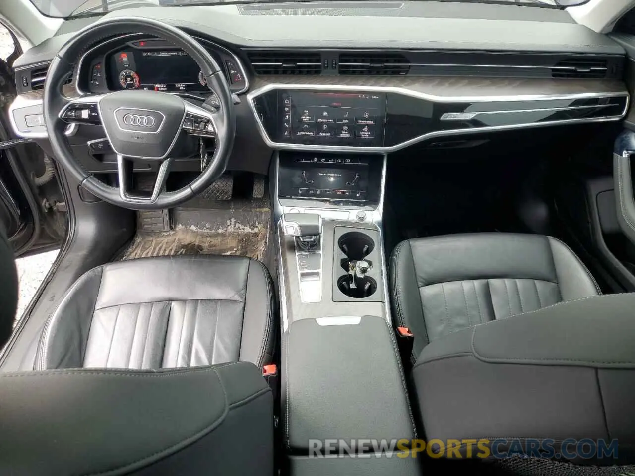8 fotografías del automóvil dañado WAUL2AF20KN110314 AUDI A6 2019