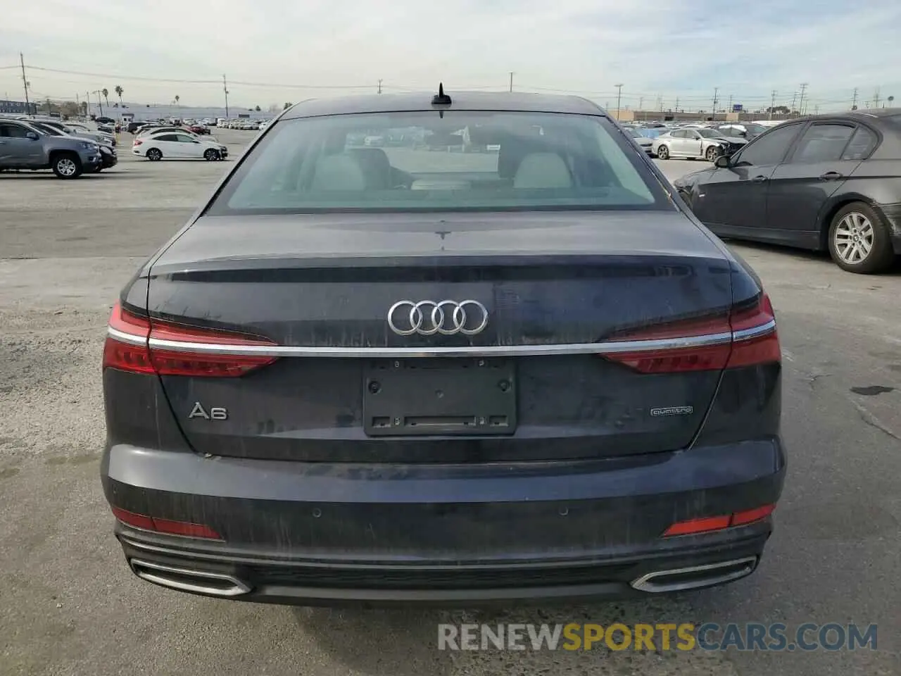 6 fotografías del automóvil dañado WAUL2AF21KN026955 AUDI A6 2019
