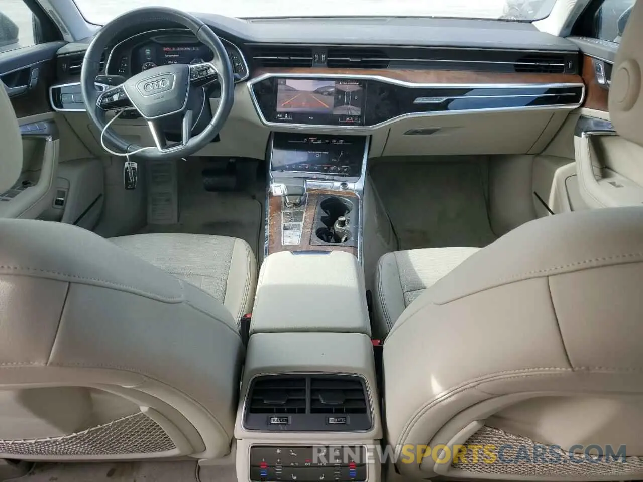 8 fotografías del automóvil dañado WAUL2AF21KN026955 AUDI A6 2019