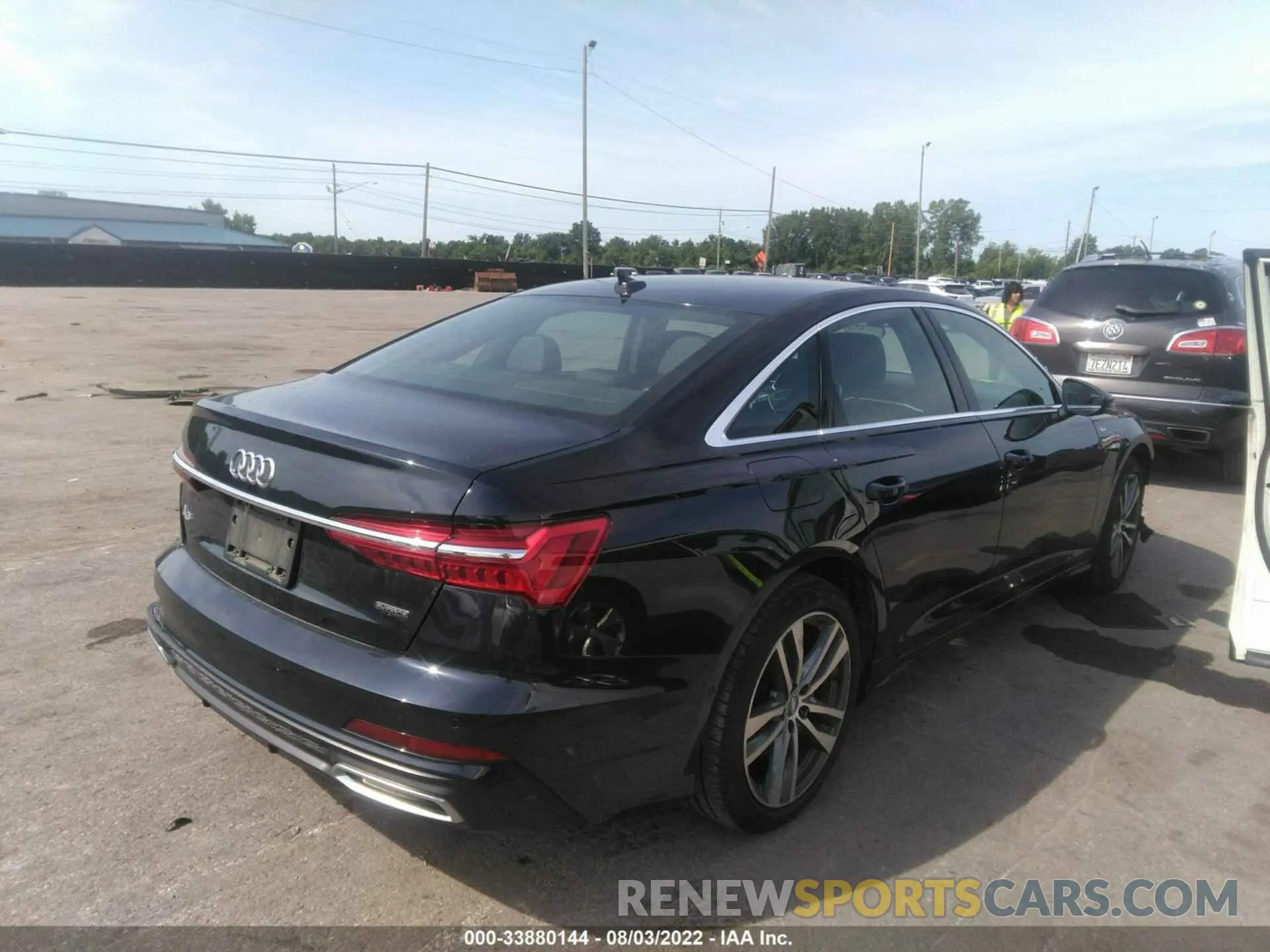 4 fotografías del automóvil dañado WAUL2AF21KN059051 AUDI A6 2019