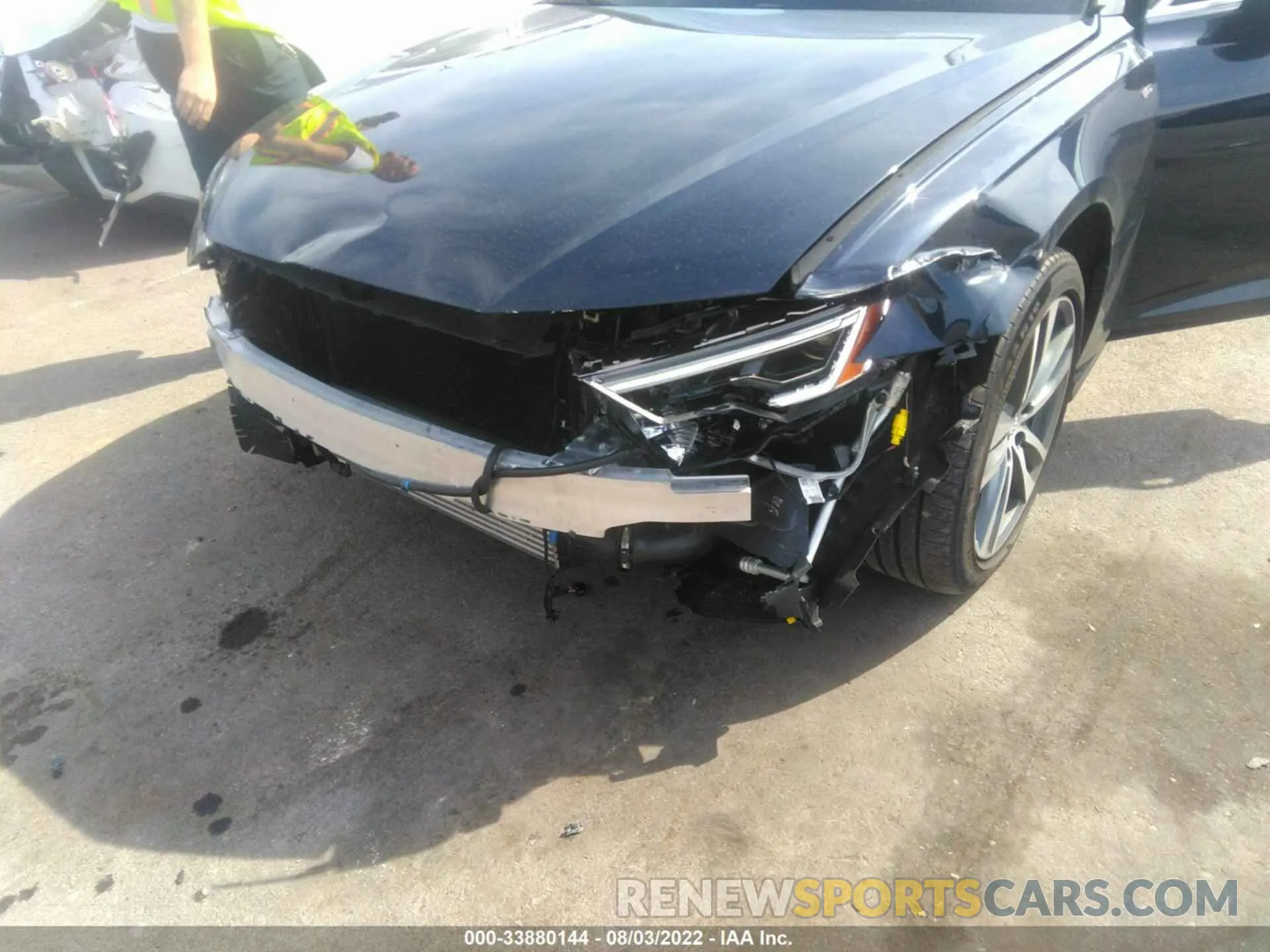 6 fotografías del automóvil dañado WAUL2AF21KN059051 AUDI A6 2019