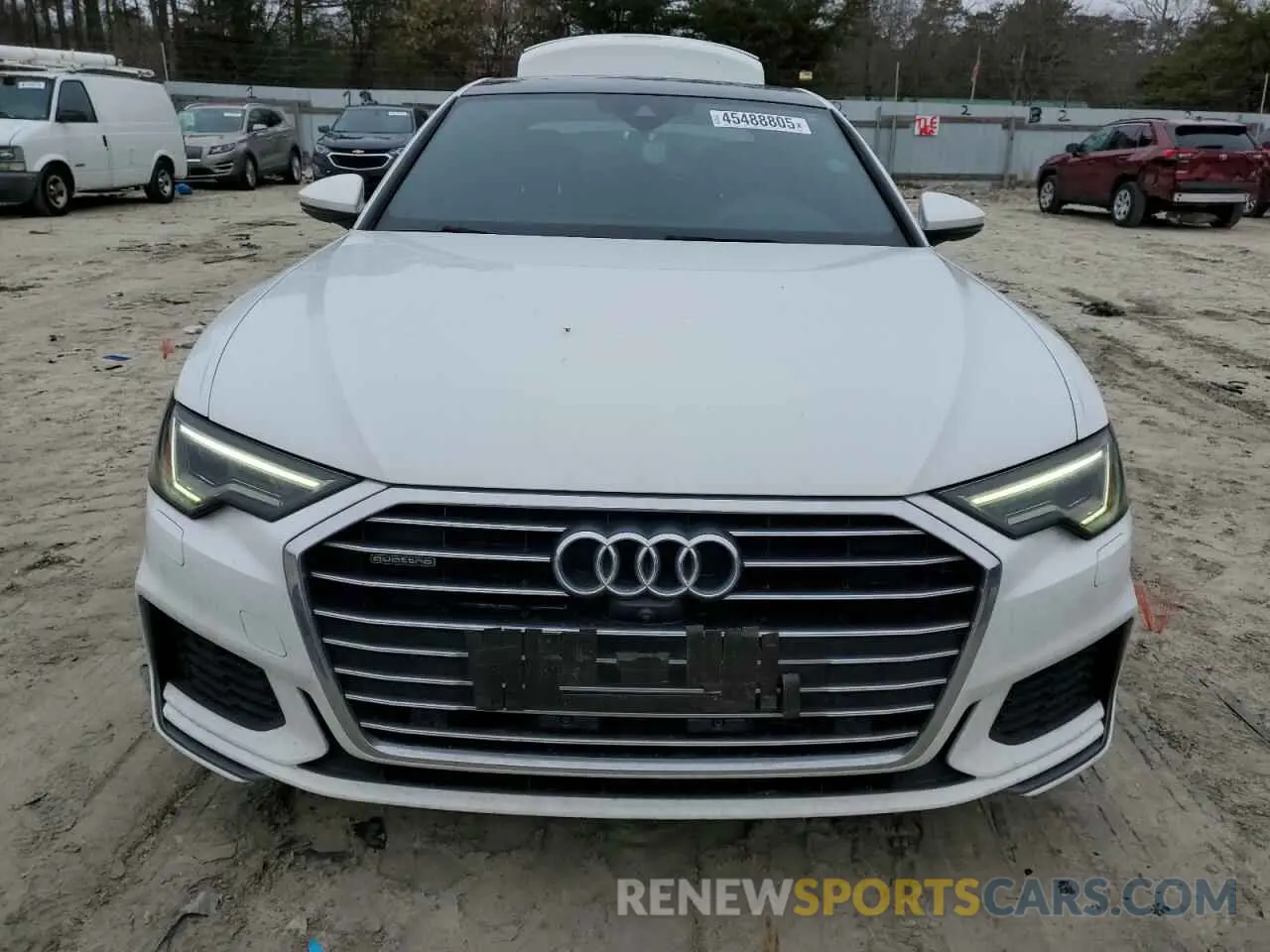 5 fotografías del automóvil dañado WAUL2AF22KN098957 AUDI A6 2019