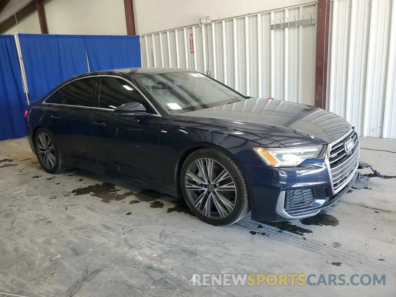 4 fotografías del automóvil dañado WAUL2AF23KN074540 AUDI A6 2019