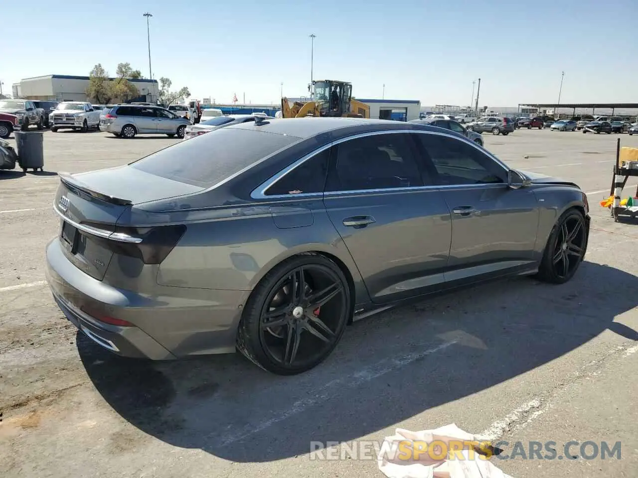 3 fotografías del automóvil dañado WAUL2AF24KN052434 AUDI A6 2019