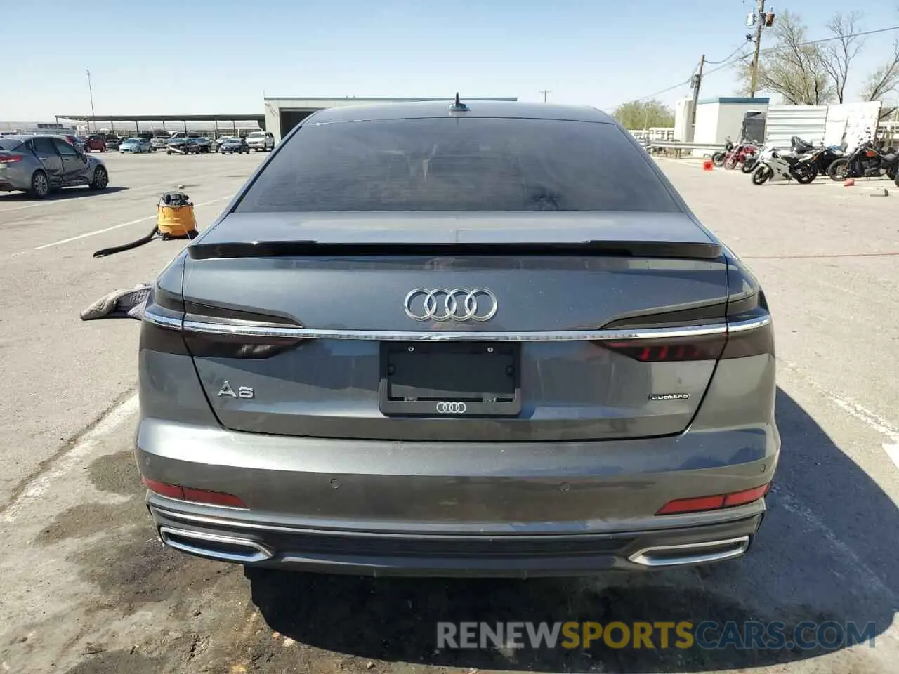 6 fotografías del automóvil dañado WAUL2AF24KN052434 AUDI A6 2019