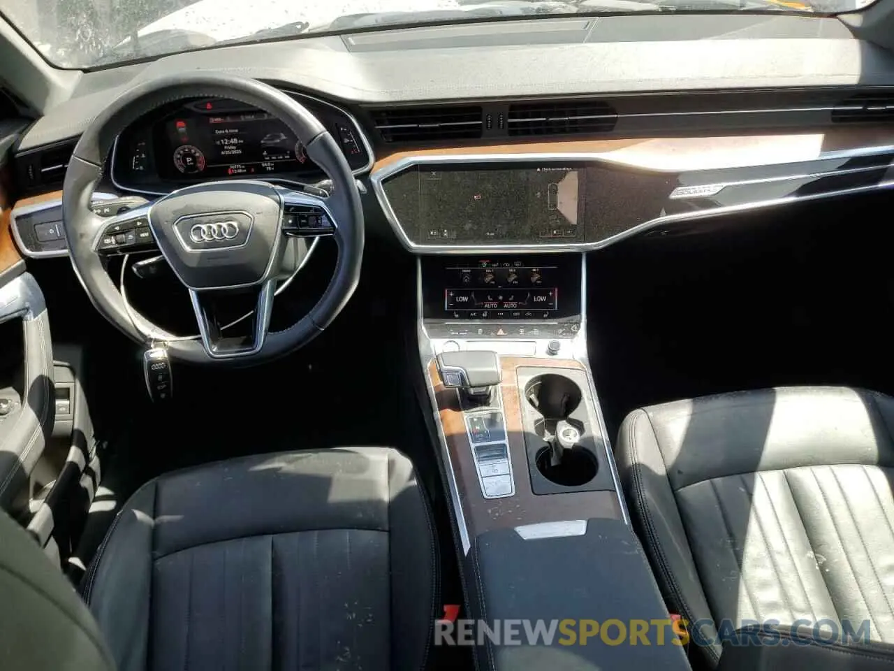 8 fotografías del automóvil dañado WAUL2AF24KN056273 AUDI A6 2019
